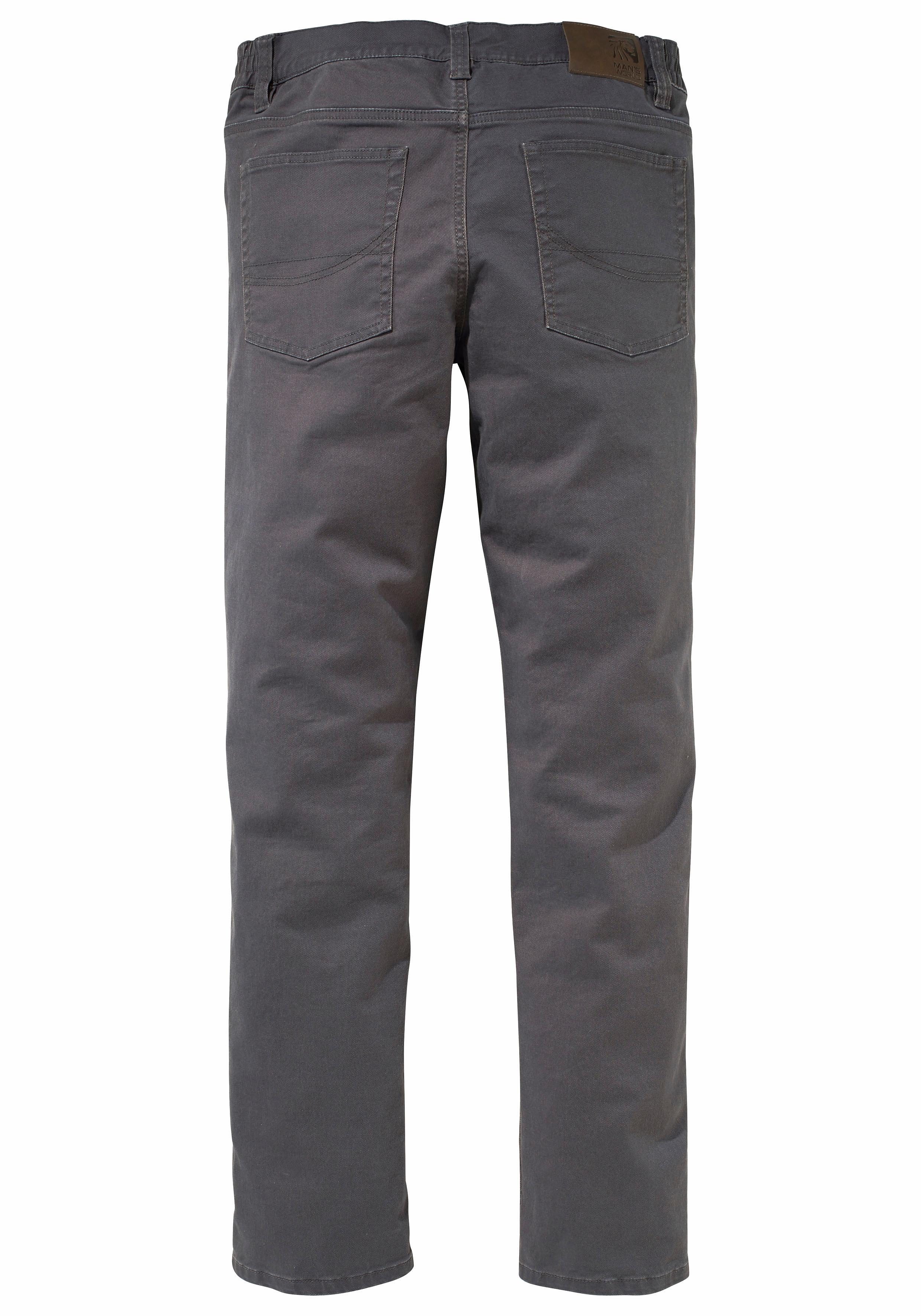 Man's World Broek met elastische band Stretch - comfortabel met elastiek opzij
