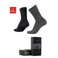 bugatti business-sokken in cadeauverpakking (box, 3 paar) zwart