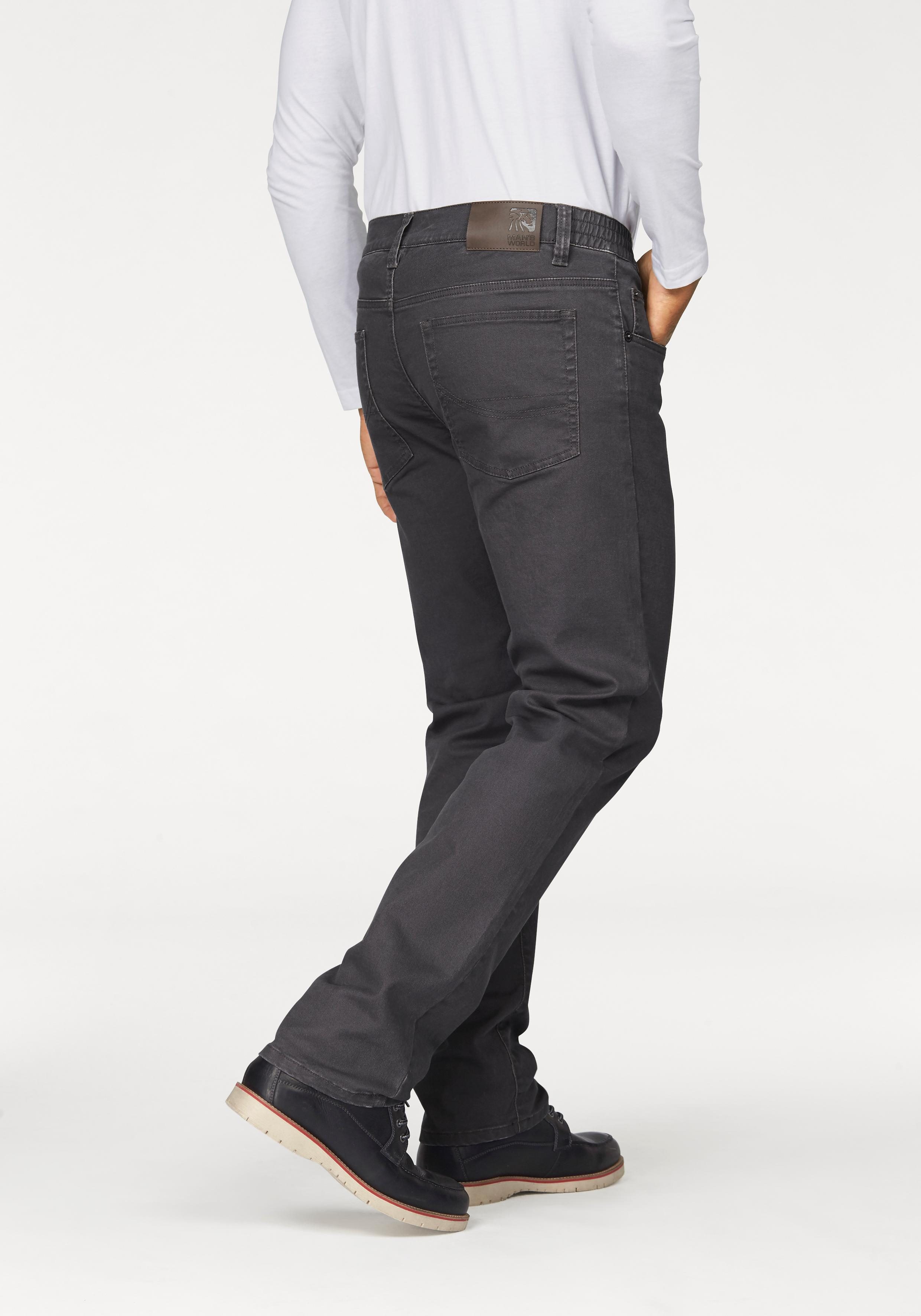 Man's World Broek met elastische band Stretch - comfortabel met elastiek opzij