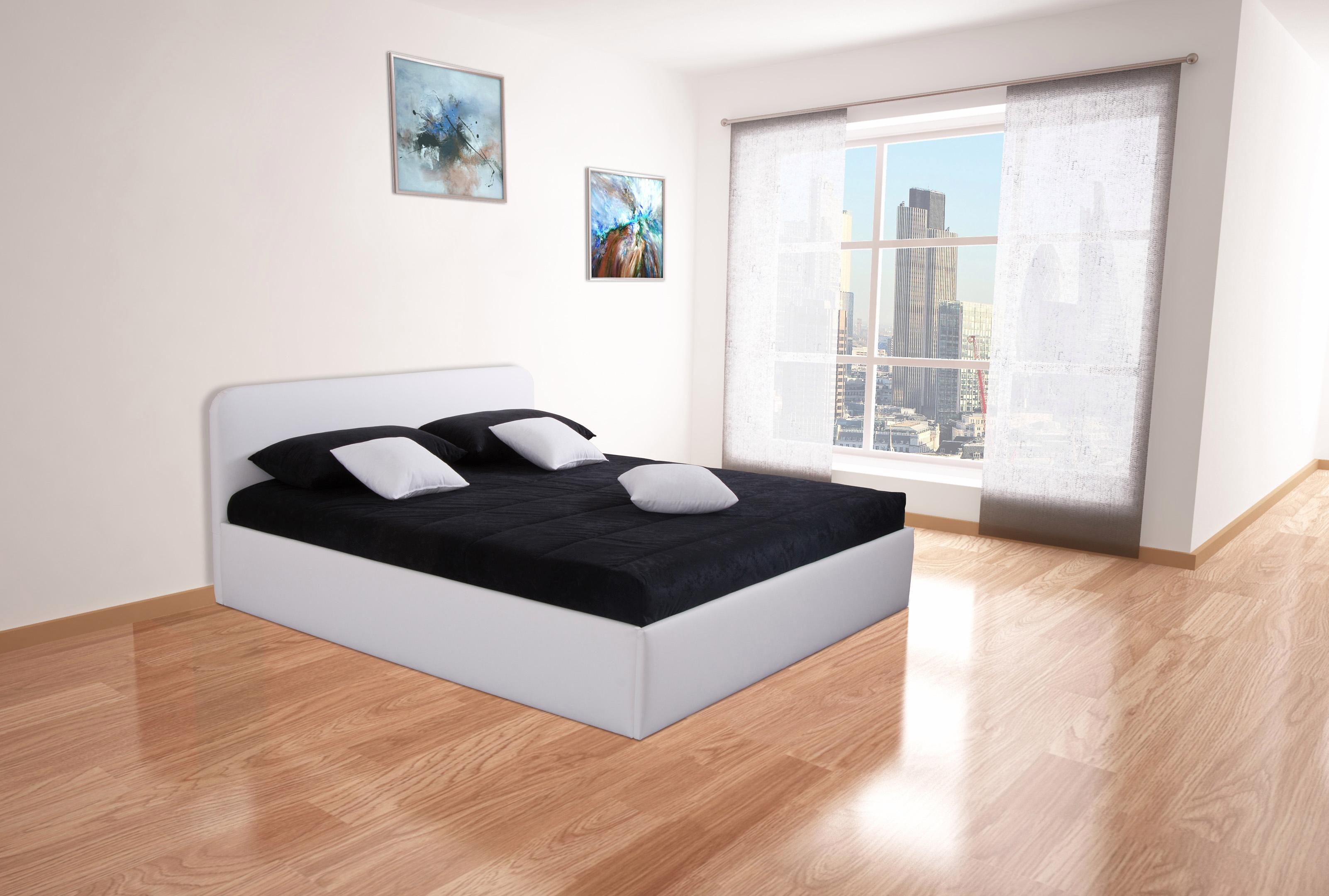 Westfalia Polsterbetten Gestoffeerd bed met bedkist bij uitvoering met matras