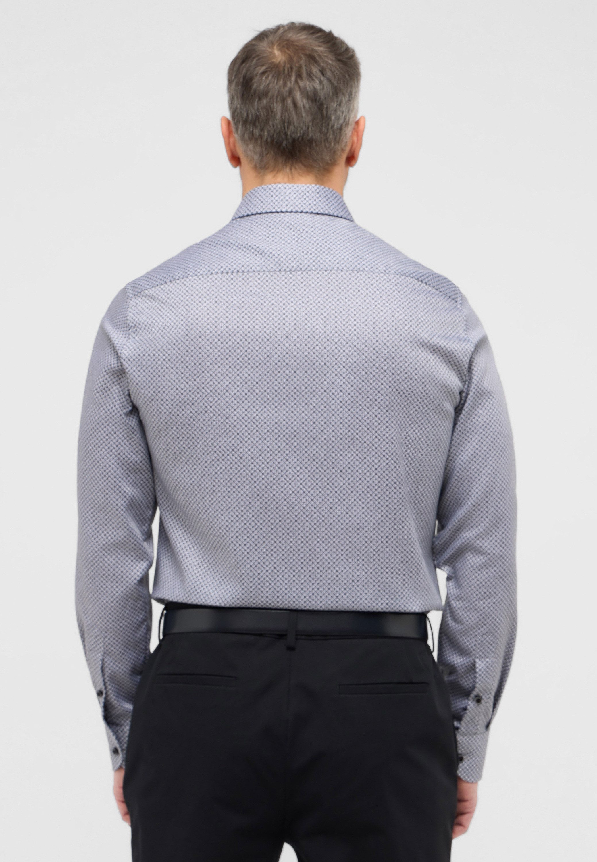 Eterna Overhemd met lange mouwen Slim fit NON IRON (strijkvrij)