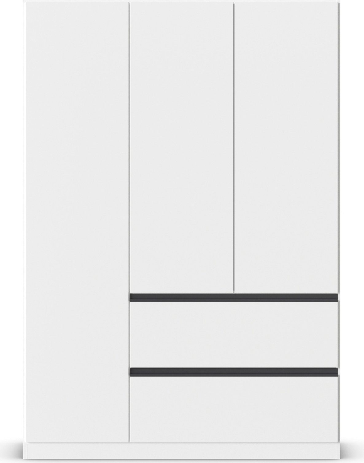 rauch Draaideurkast Kledingkast Kast Garderobe Wasmand COSTA in 3 Breedtes veel ruimte, greeploze front en push-to-open functie made in germany
