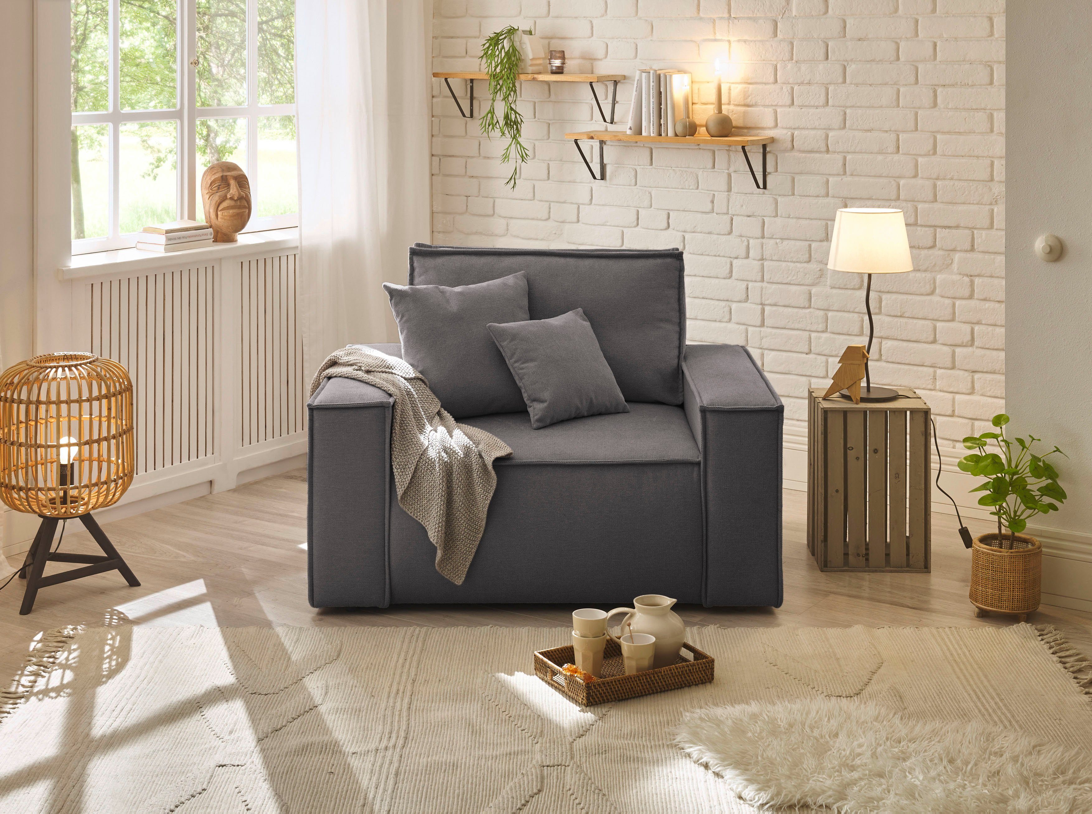 andas Loveseat Finnley passend bij de bekleding van de finnley-serie (1 stuk)