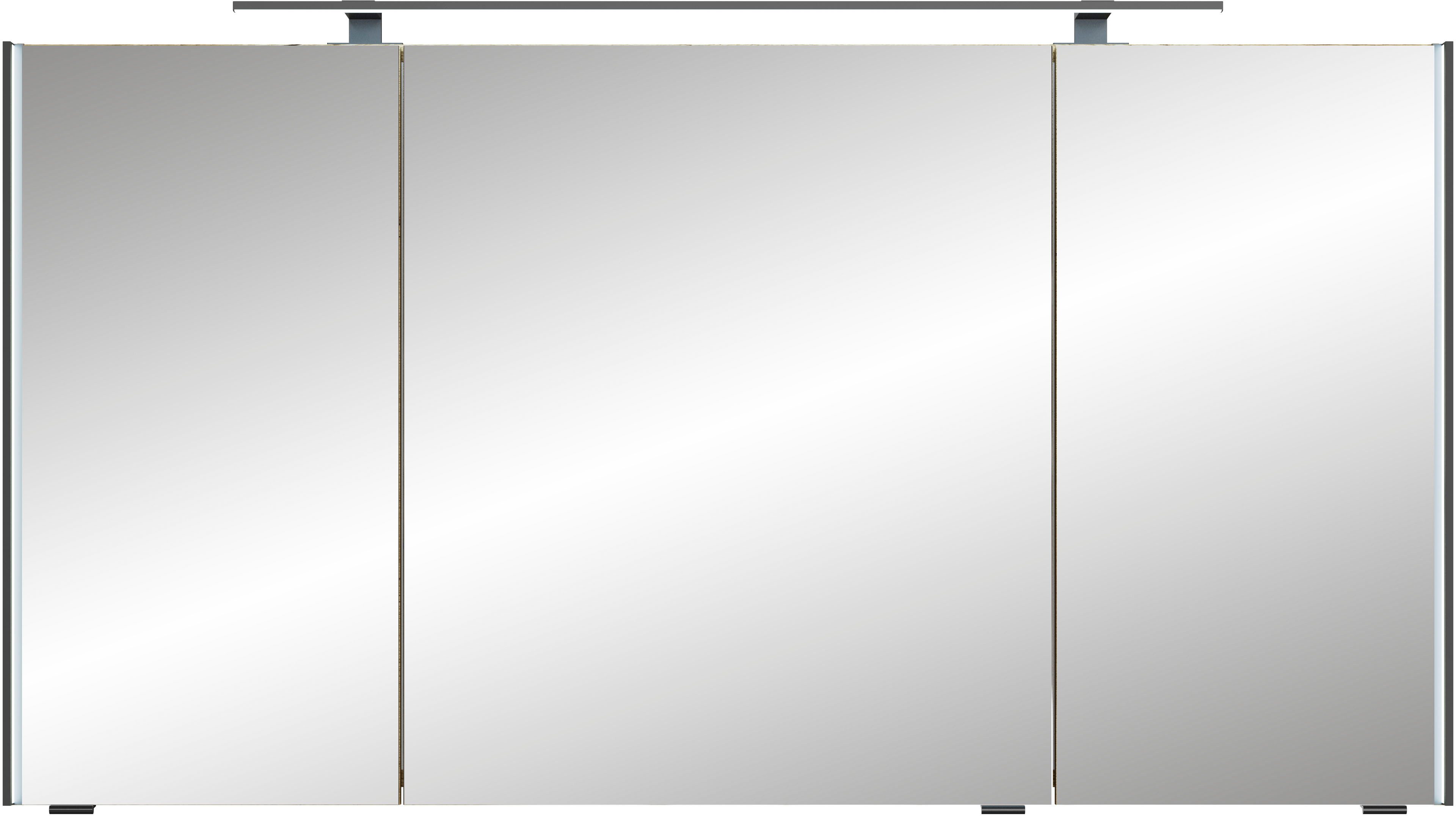 Saphir Spiegelkast Serie 7045 badkamer-spiegelkast inclusief ledverlichting, 3 deuren
