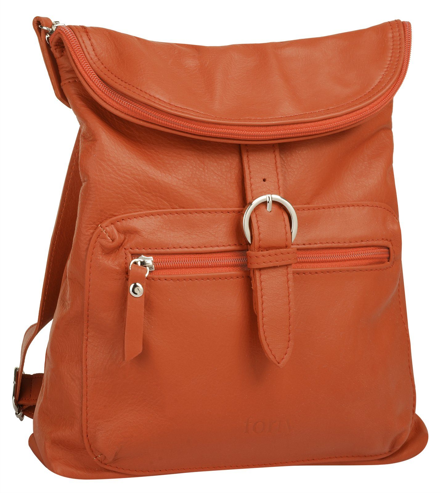 Forty Degrees Rugzak echt leer, made in italy