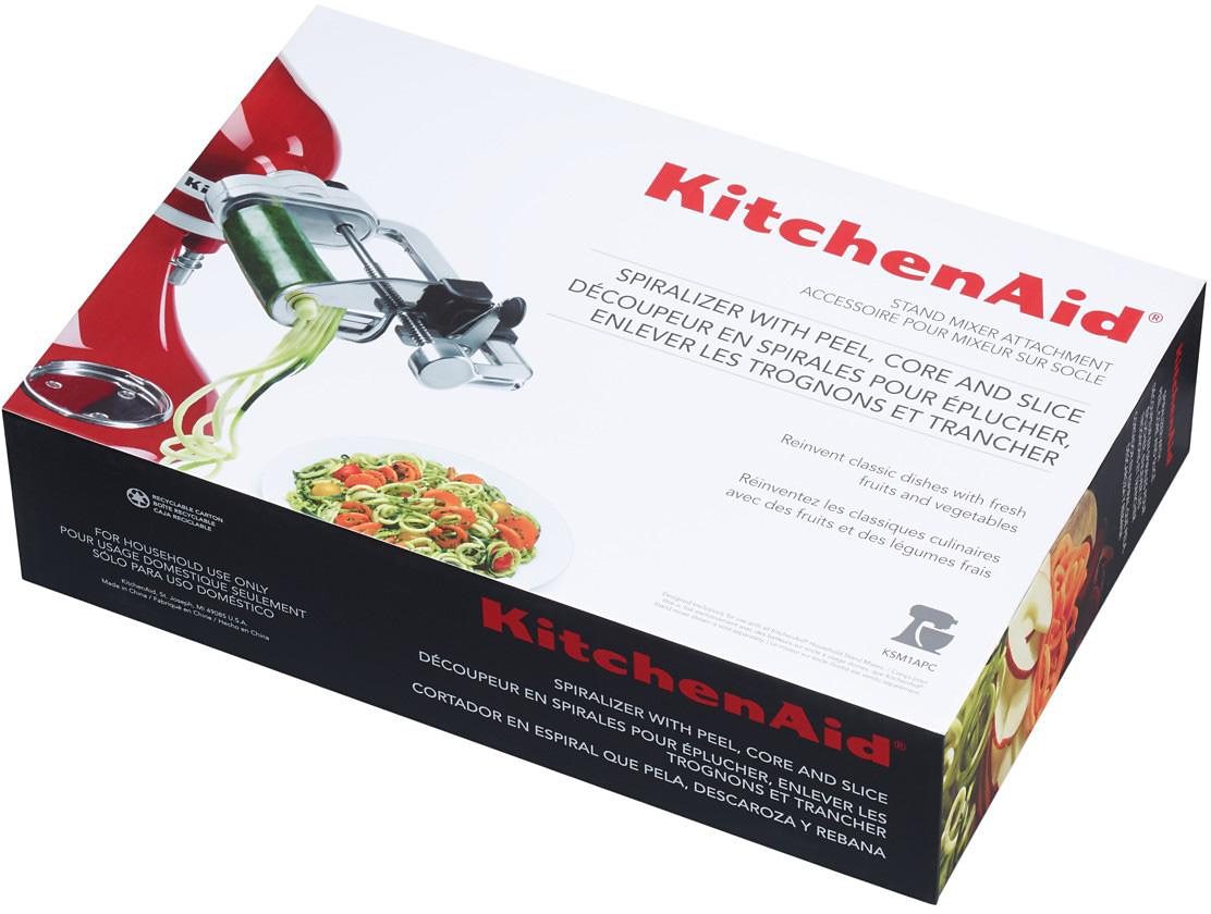 KitchenAid Spiraalsnijderopzet 5KSM1APC met 4 messen