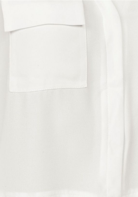 BRUNO BANANI Chiffon-blouse met staand kraagje BRUNO BANANI Chiffon-blouse met staand kraagje
