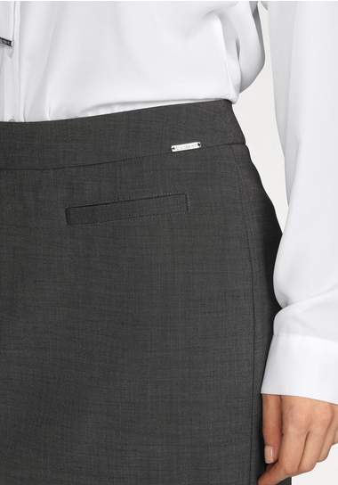 BRUNO BANANI Kokerrok met figuurnaden BRUNO BANANI Kokerrok met figuurnaden