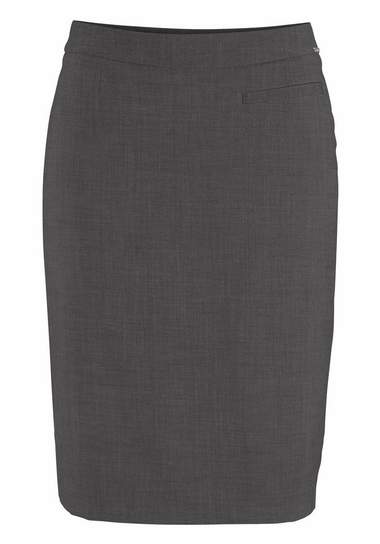 BRUNO BANANI Kokerrok met figuurnaden BRUNO BANANI Kokerrok met figuurnaden