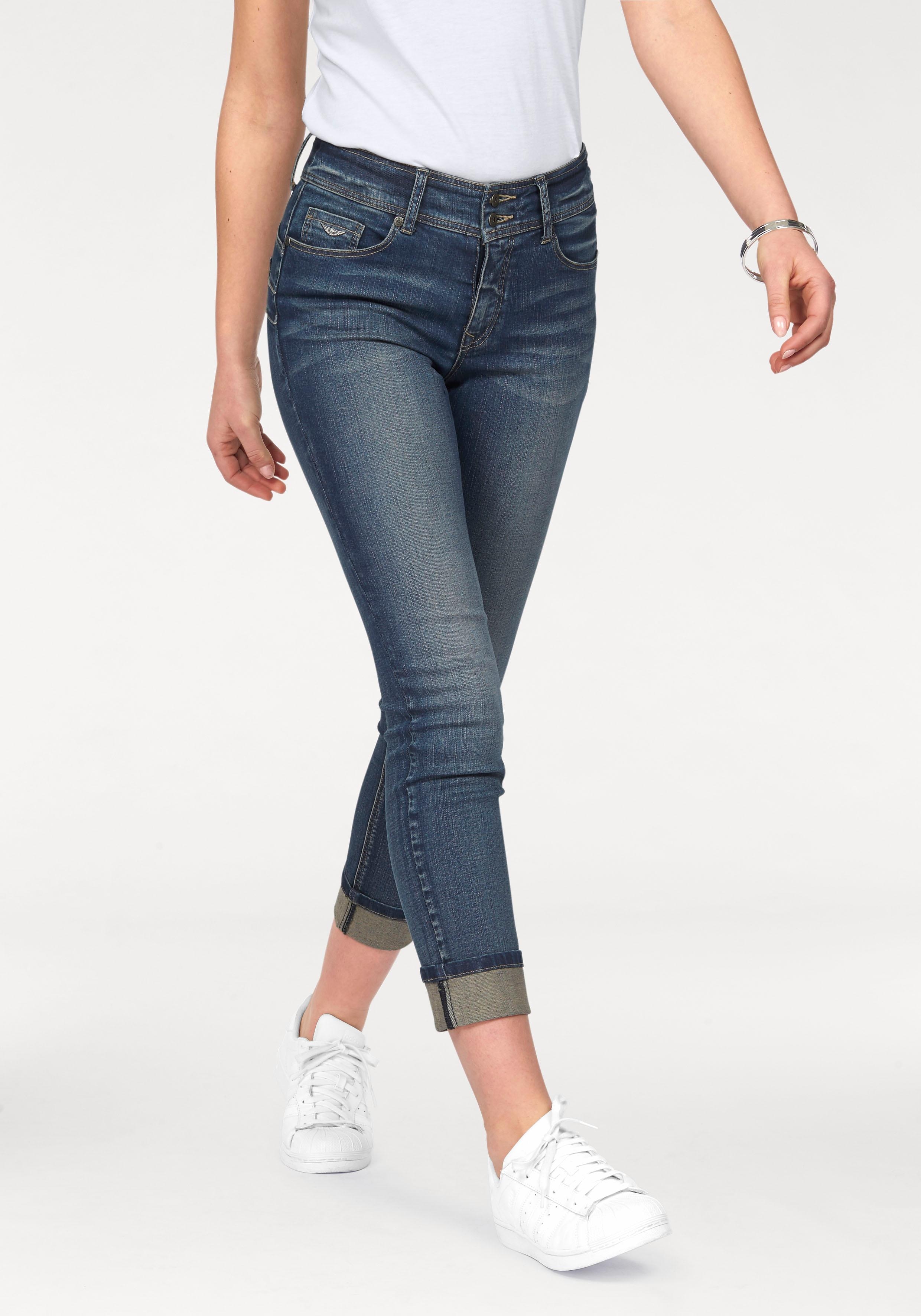 Arizona Nu jeans Ankle High waist slim Online Kopen n08vNwm