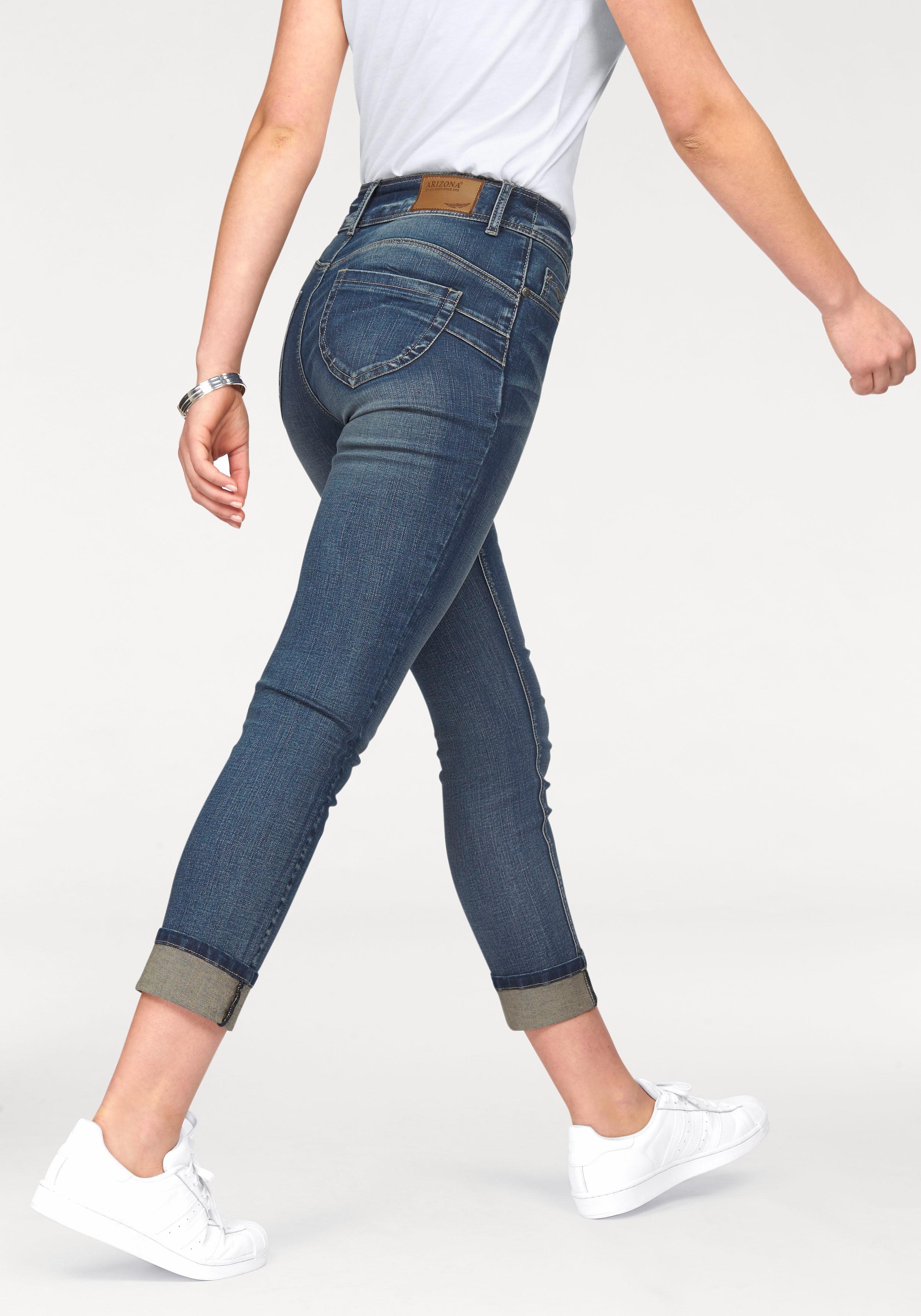 Arizona Nu jeans Ankle High waist slim Online Kopen n08vNwm