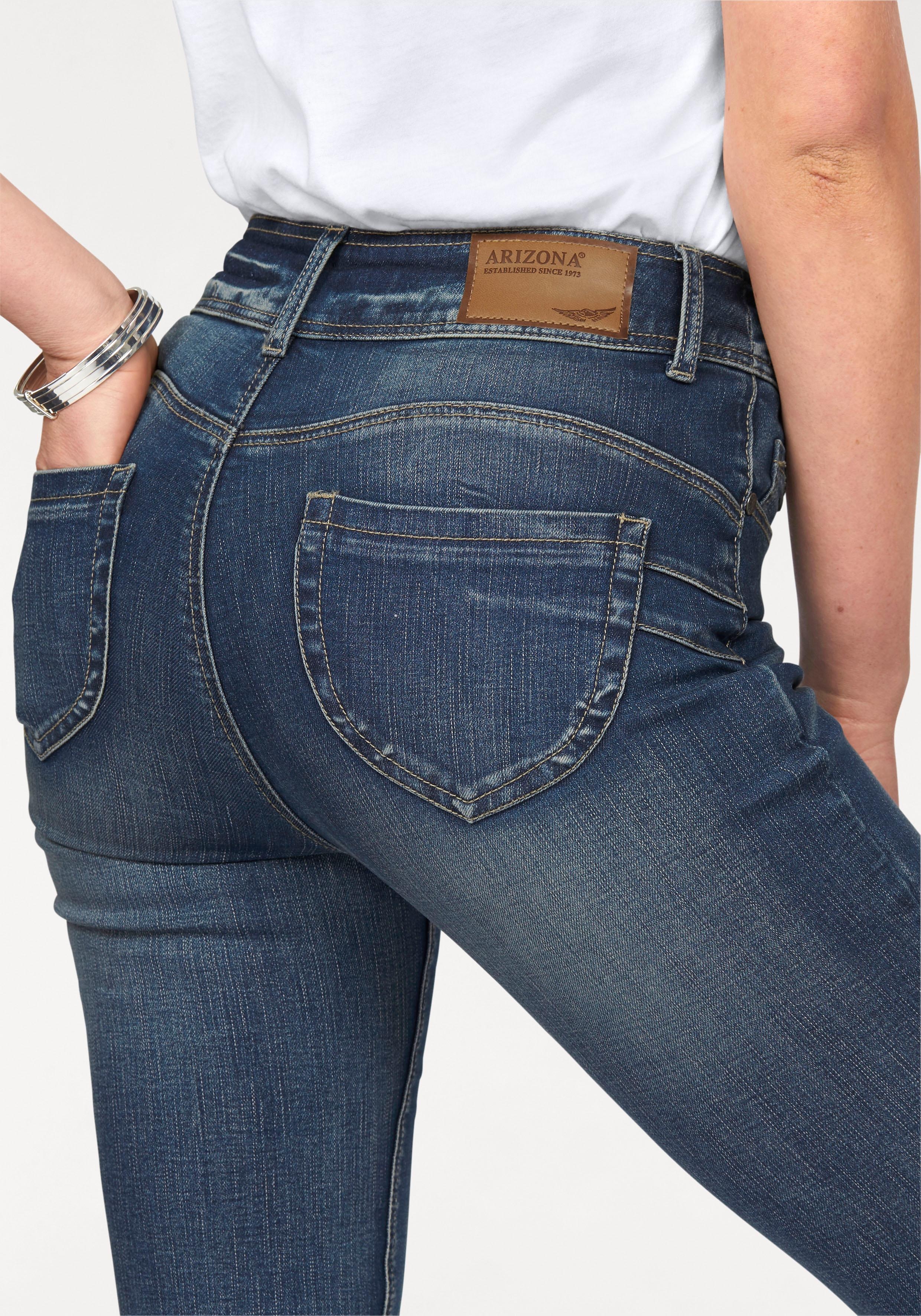 Arizona Nu jeans Ankle High waist slim Online Kopen n08vNwm