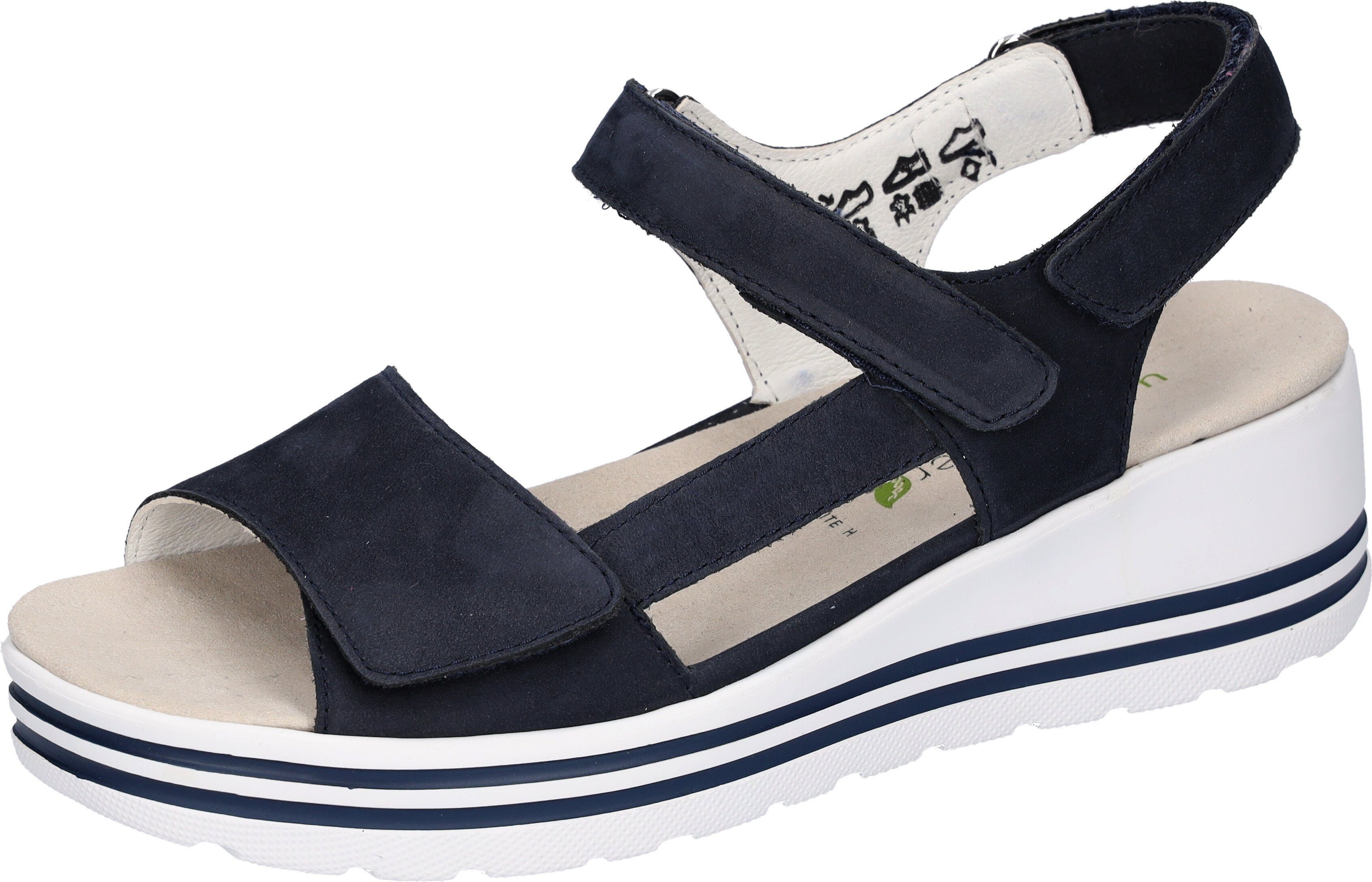 Waldläufer Sandalen H-MICHELLE zomerschoen, sandaal, sleehak, met luchtkamerszool, h-breedte