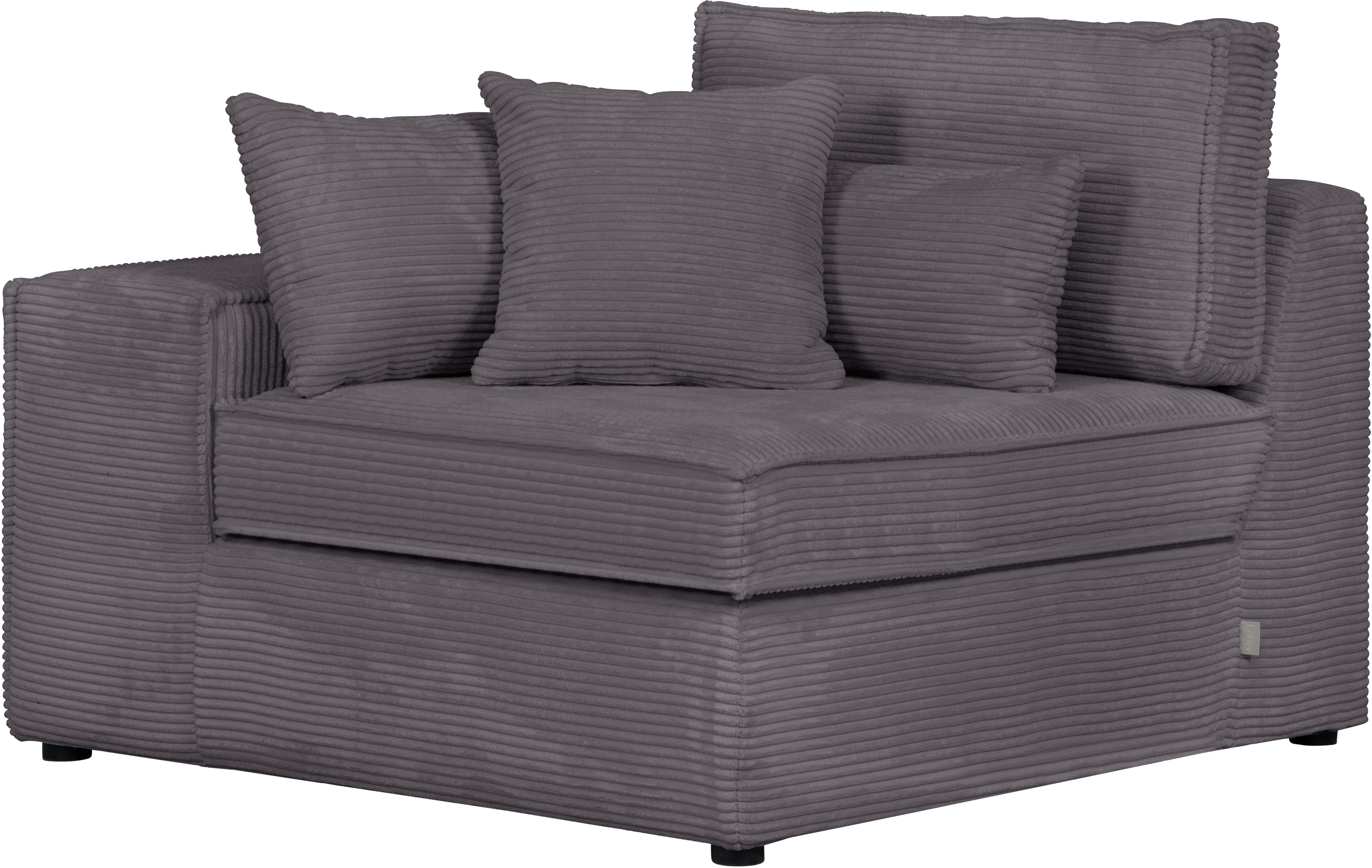 RAUM.ID Sofaelement Enid als deel van een modulaire bank, stevig zitcomfort