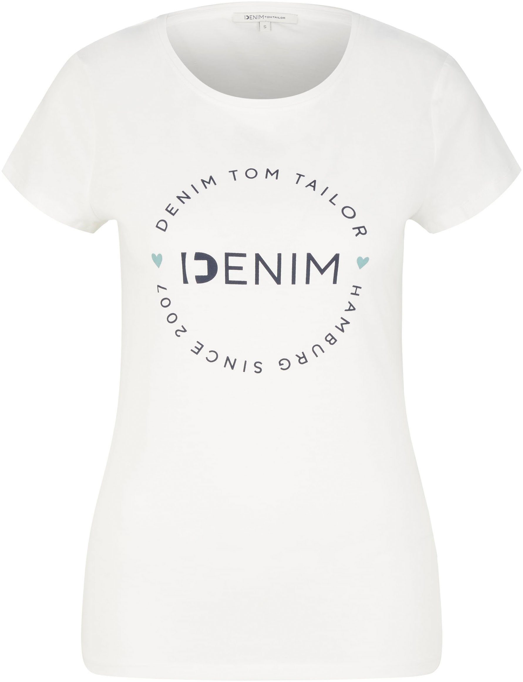 Tom Tailor Denim T-shirt (set, 2-delig, 2 stuks)