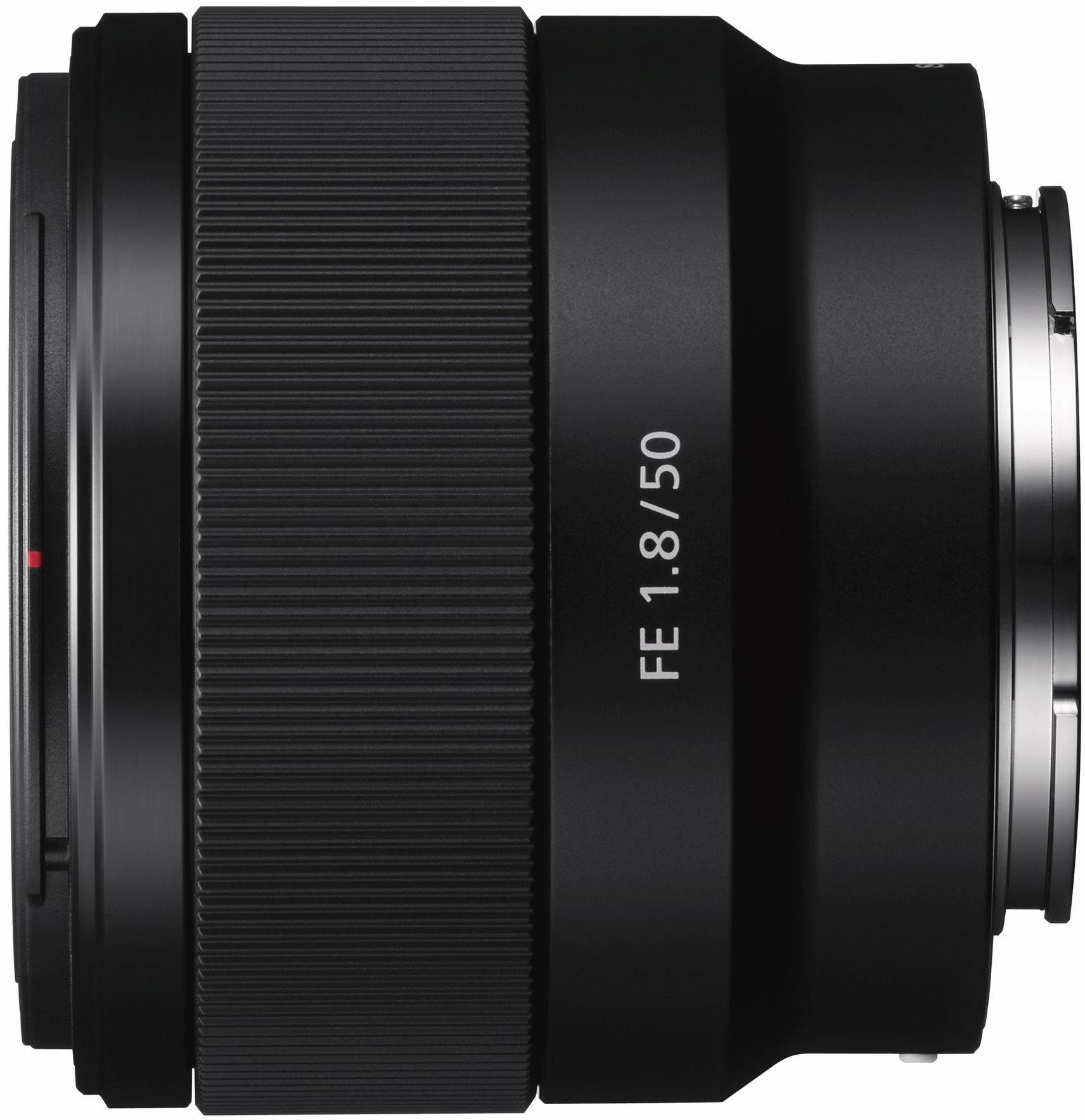 Sony Objectief SEL-50F18F E-Mount Vollformat FE 50 mm F1.8 volledige formaat E-Mount (APS-bijv.-compatibel met 75 mm)