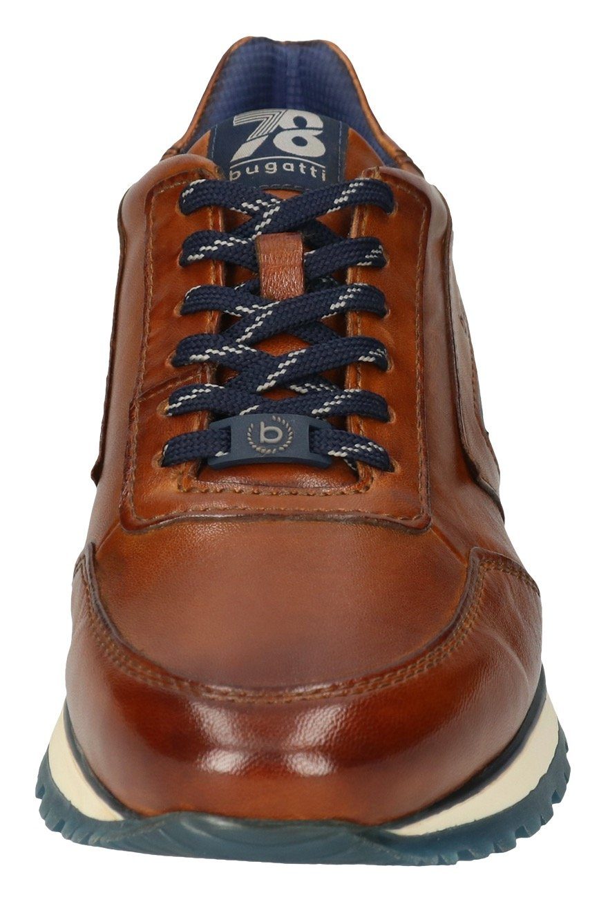 Bugatti Sneakers met zijlogoprent, vrijetijdsschoen, lage schoen, veterschoen