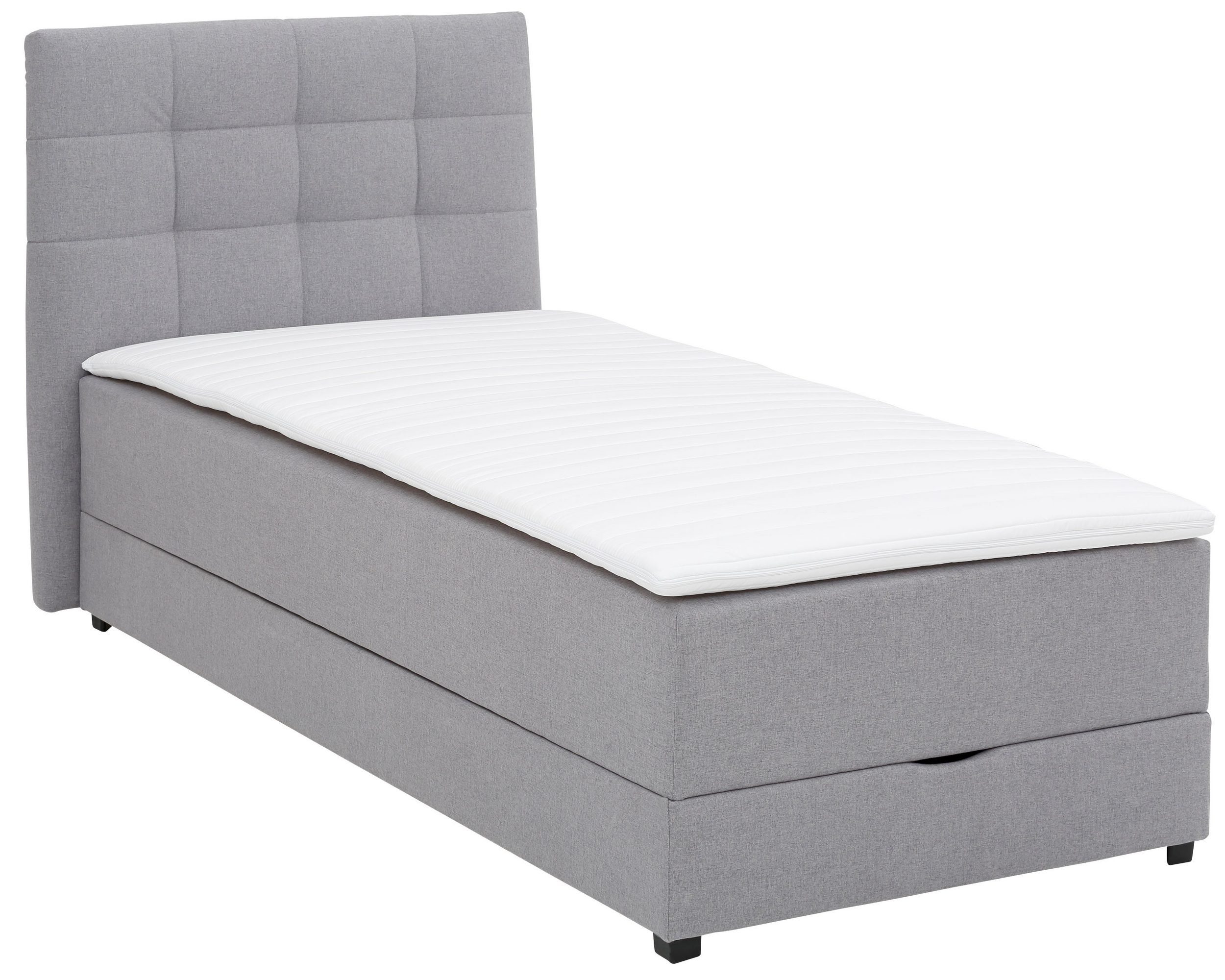 Lüttenhütt Boxspring Mieke incl. bedkist en topmatras, bekleding geïmpregneerd, 2 breedtes