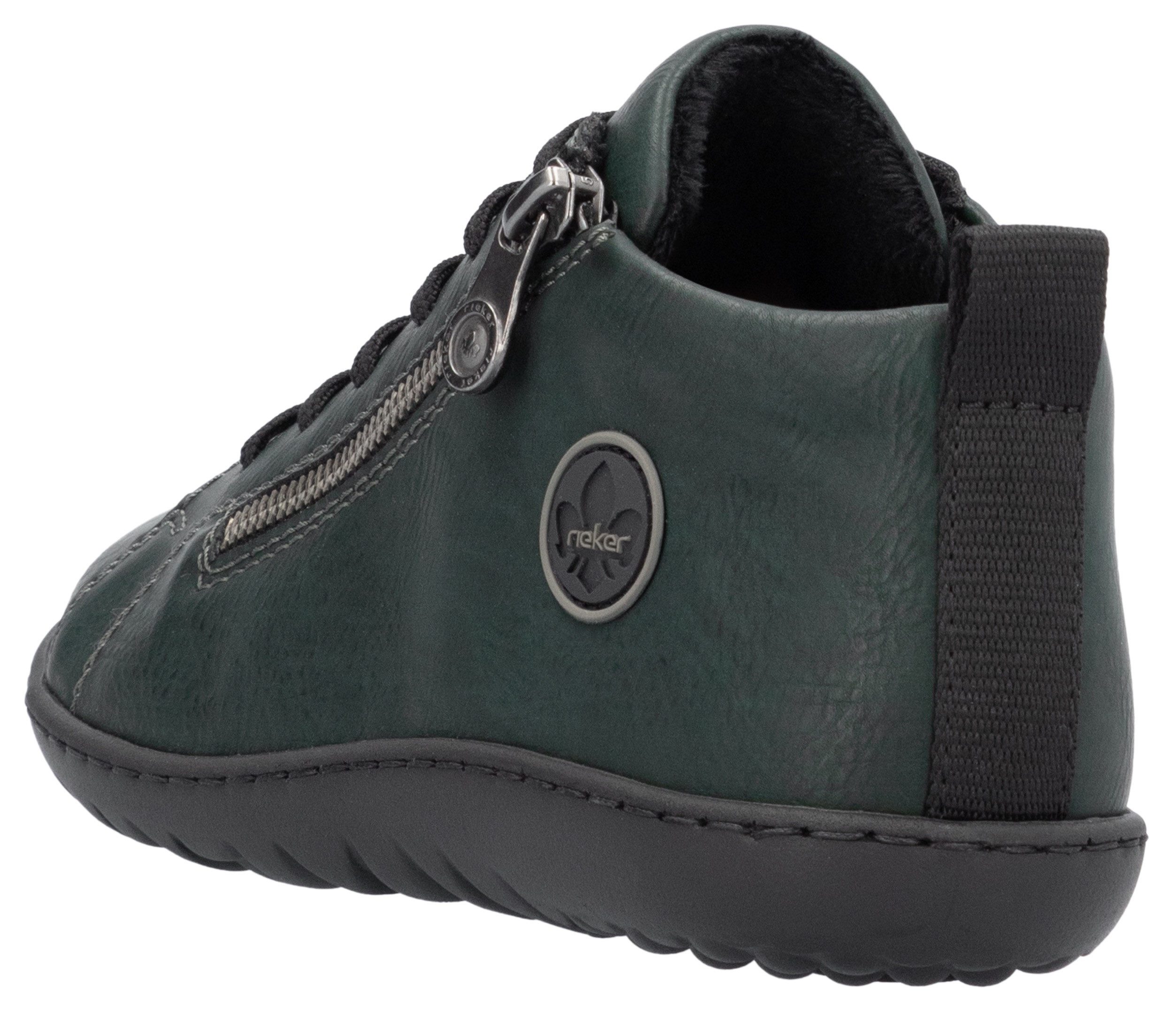Rieker Sneakers , vrijetijdsschoen, lage schoen, veterschoen in comfortabele vorm