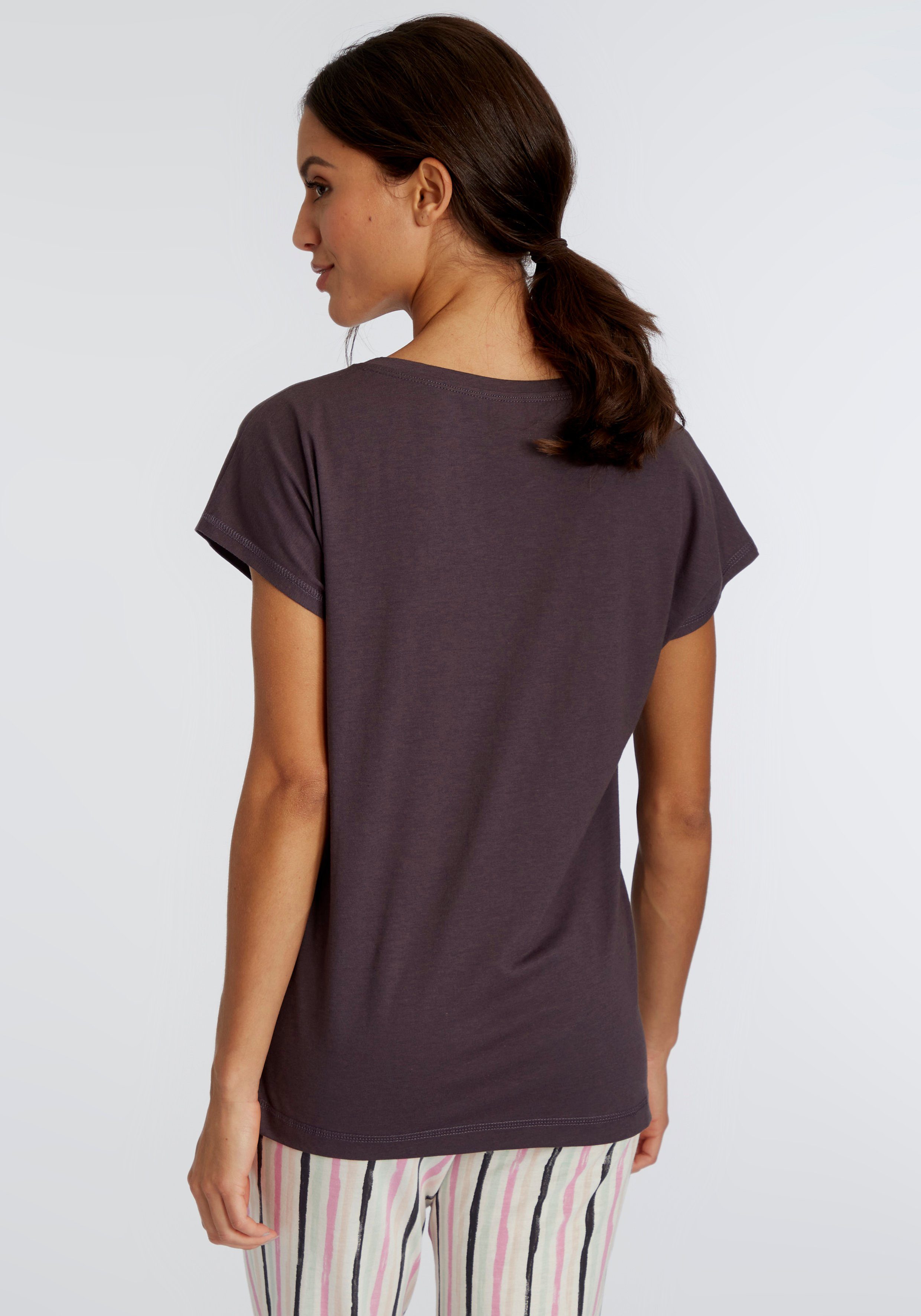 Vivance Dreams Pyjama top met frontprint