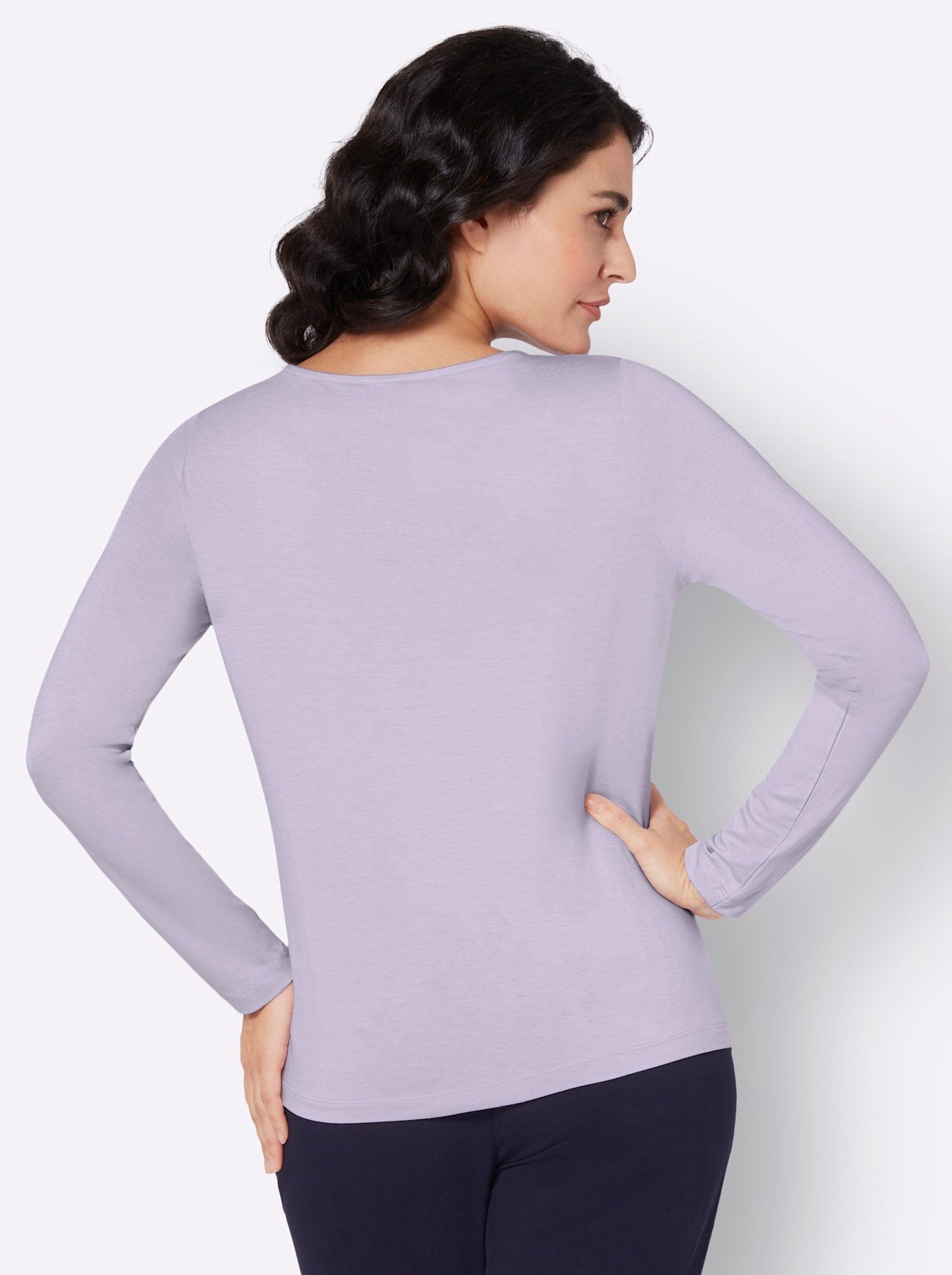Creation L Shirt met lange mouwen Shirt (1-delig)