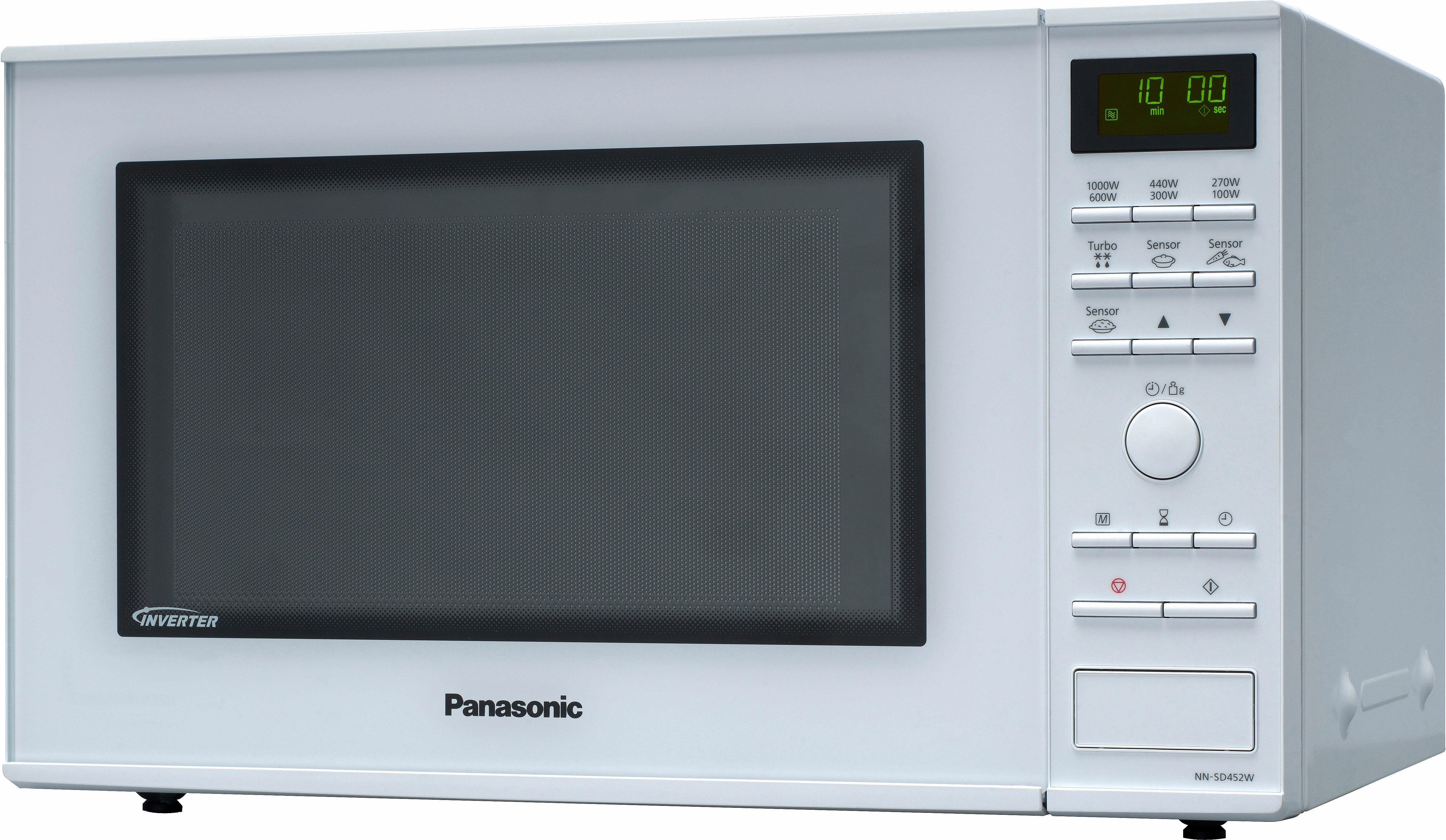 Panasonic PANASONIC magnetron NN-SD452WEPG, 32 liter gaarruimte, 1000 W magnetronvermogen