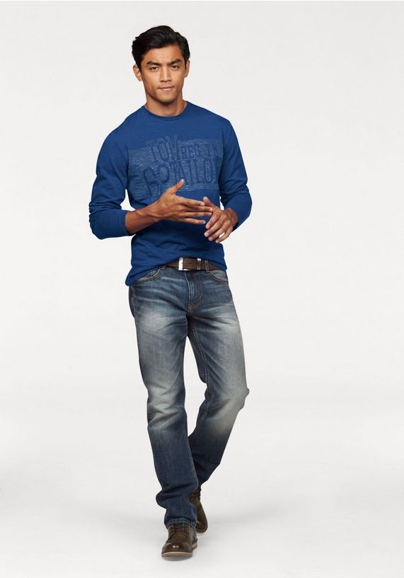 TOM TAILOR shirt met lange mouwen TOM TAILOR shirt met lange mouwen