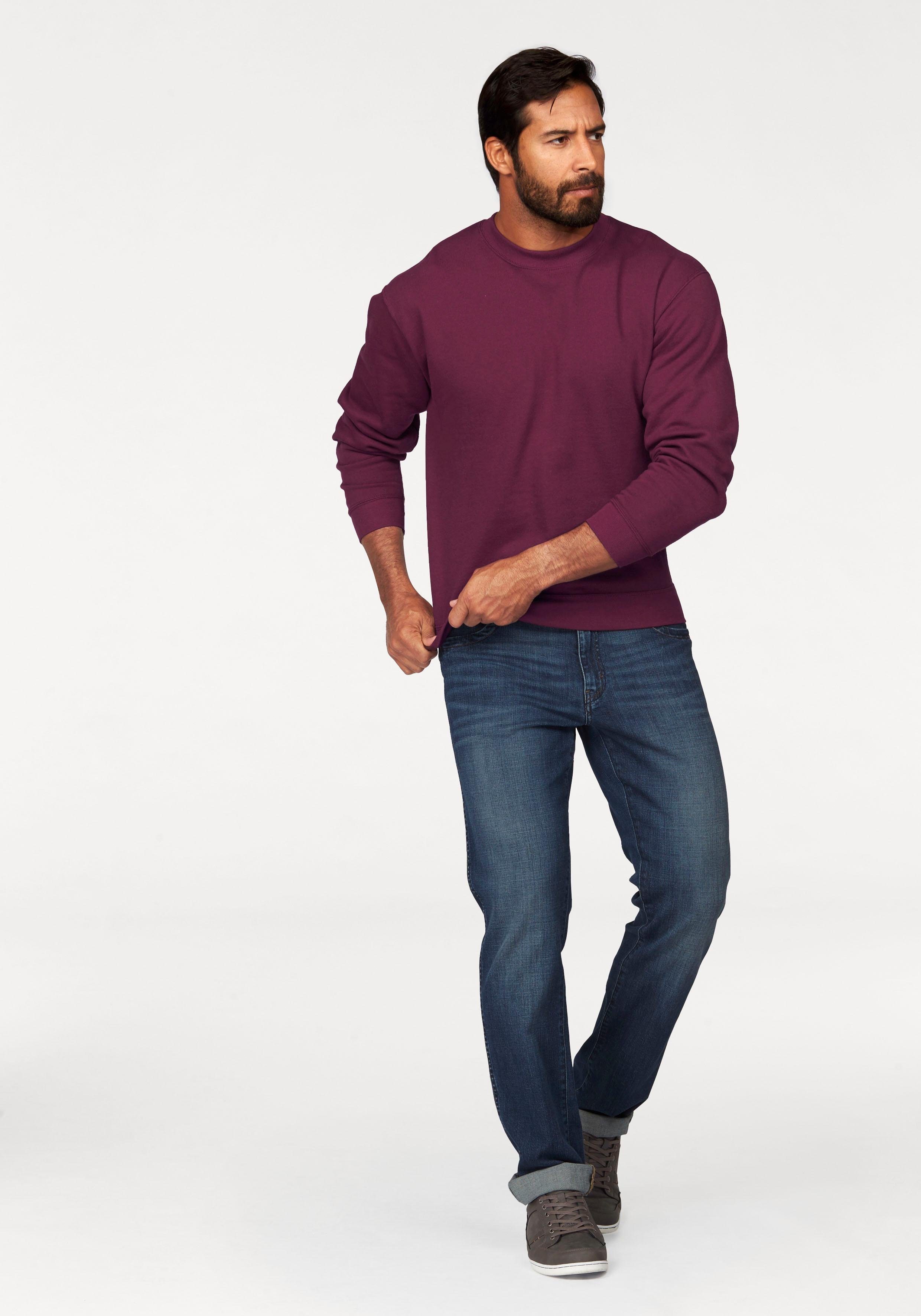 Fruit of the Loom Sweatshirt in een unikleurig design