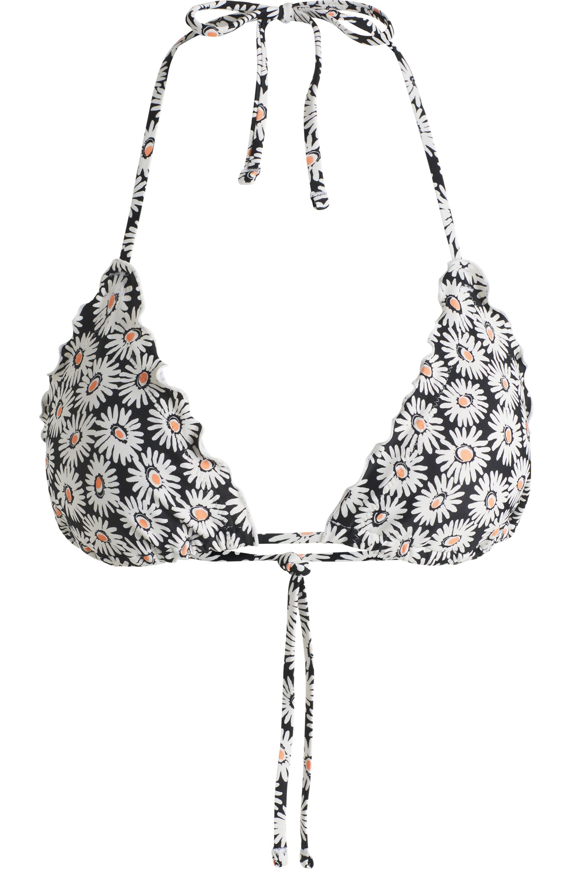 HUGO underwear Triangel-bikinitop RUFFLE T Neckholder bikinitop met ruchesrand (1 stuk)