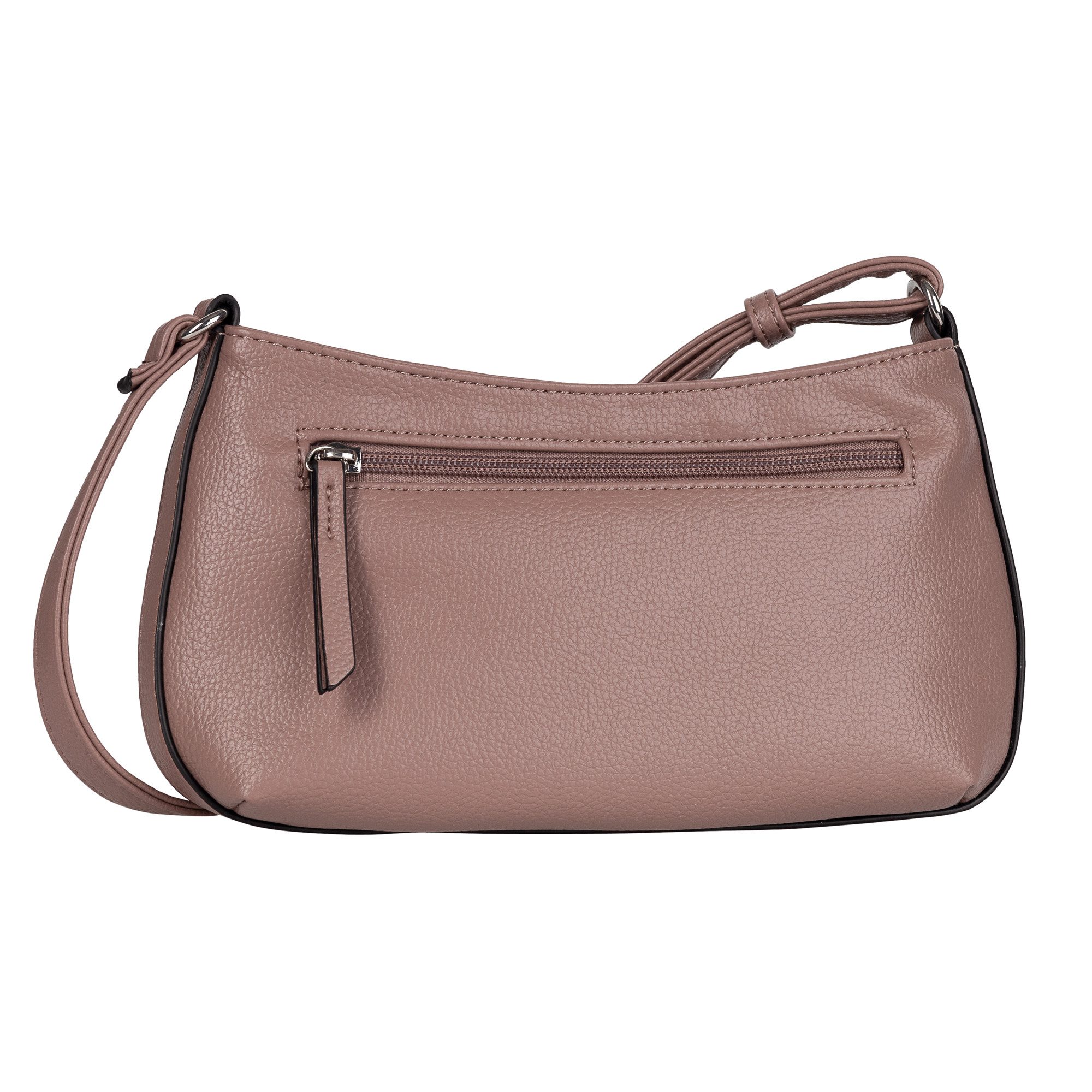 Gabor Schoudertas Elfie uit fijn nerf, glad kunstleer en met een logo rubber patch