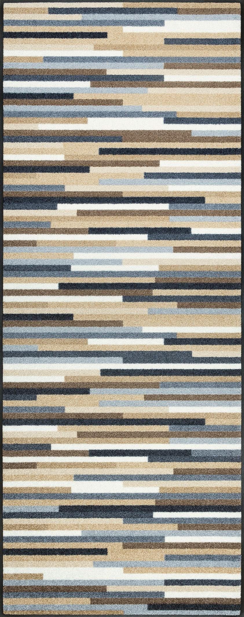 wash+dry by Kleen-Tex Loper Mikado Stripes Inloopmatten, modern streepdessin, antislip, wasbaar