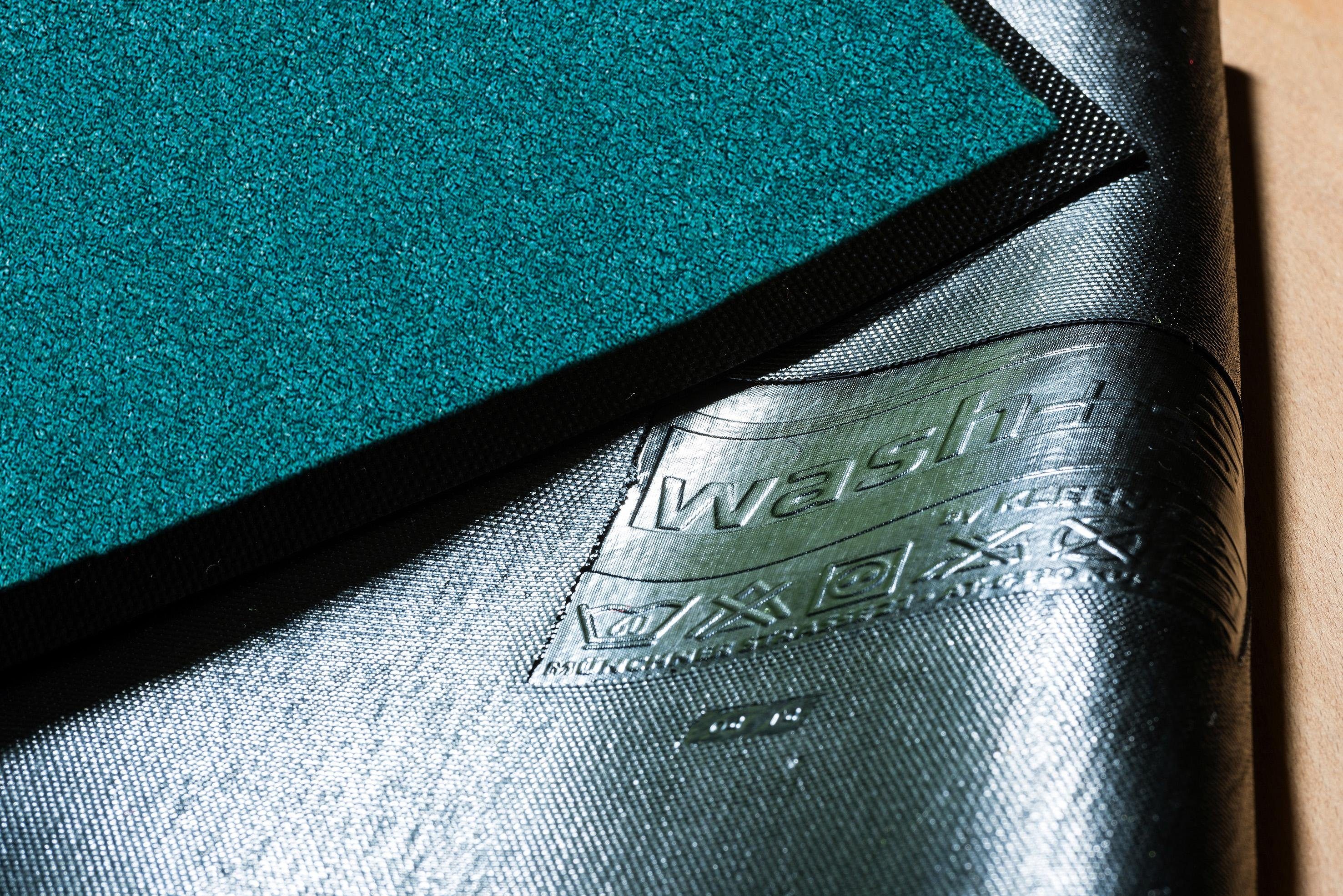 wash+dry by Kleen-Tex Mat Trend Uni, vuilafstotende mat, wasbaar