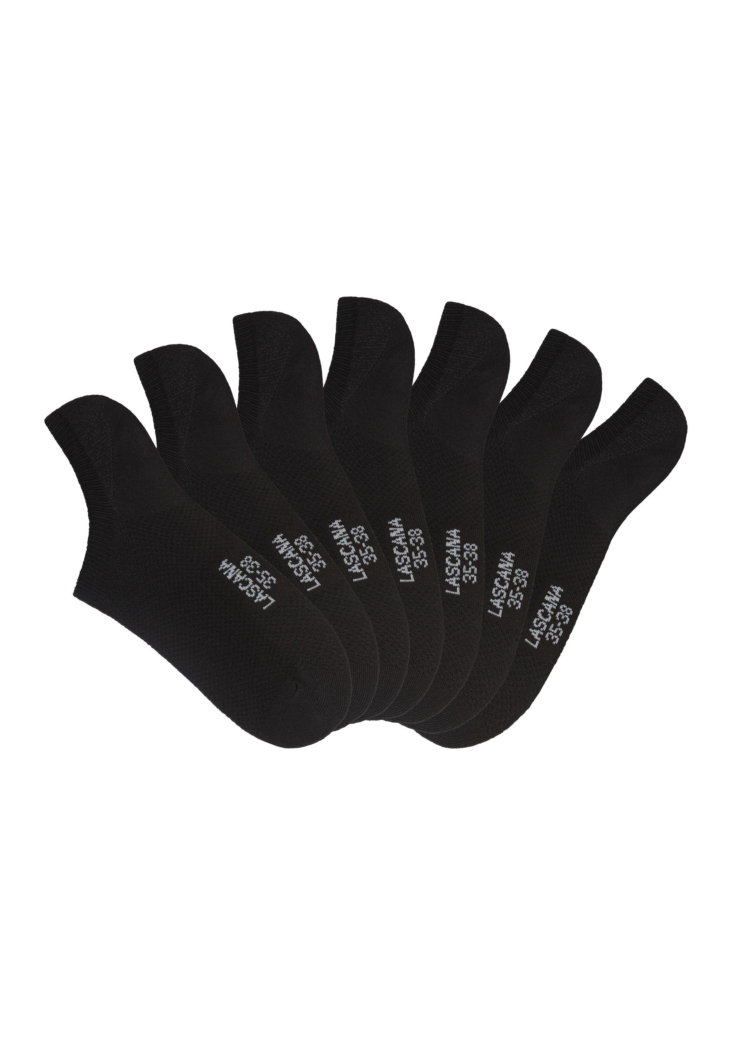active by Lascana Sneakersokken met piquéstructuur (set, 7 paar)