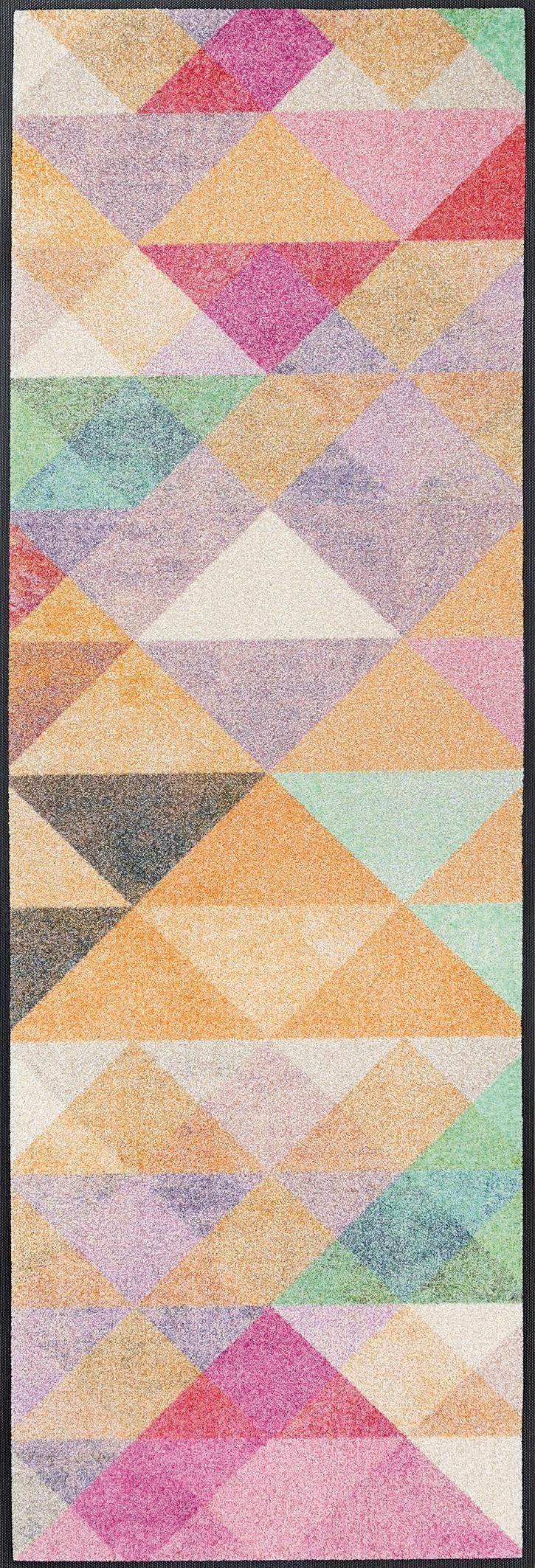 wash+dry by Kleen-Tex Loper SNORRE Inloopmatten, modern geometrisch design, antislip