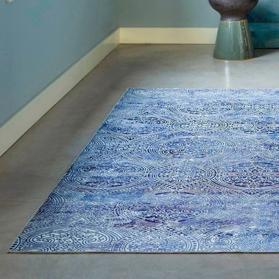Wecon Home Vloerkleed Grace Vintage look, used look, modern kortpolig, woonkamer