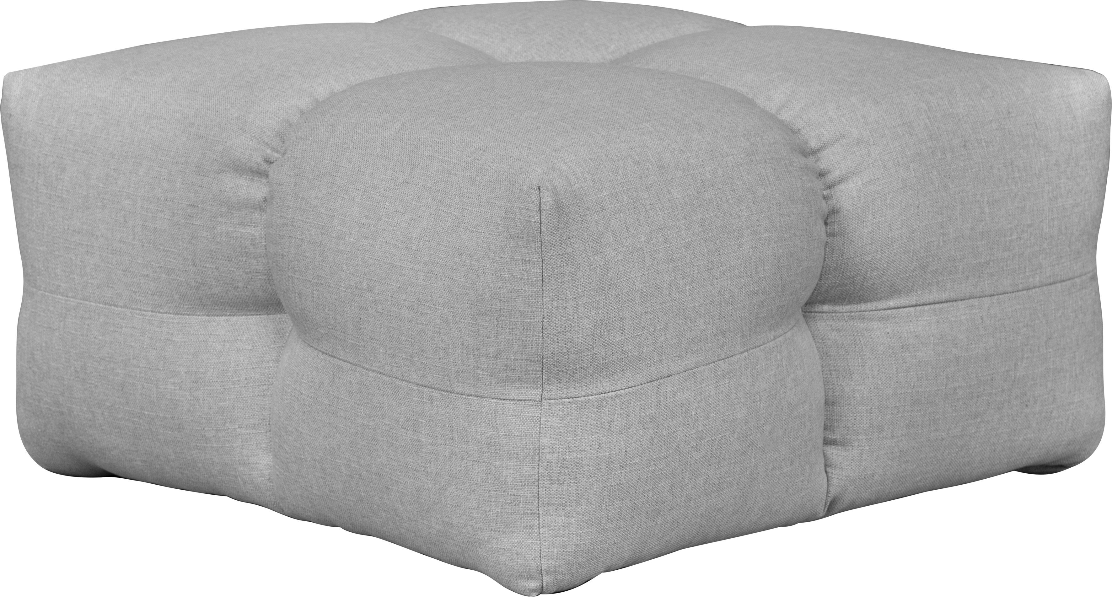 LeGer Home by Lena Gercke Hocker TALISHA zitpoef, moderne quilt, afmetingen: 84/93/43 cm