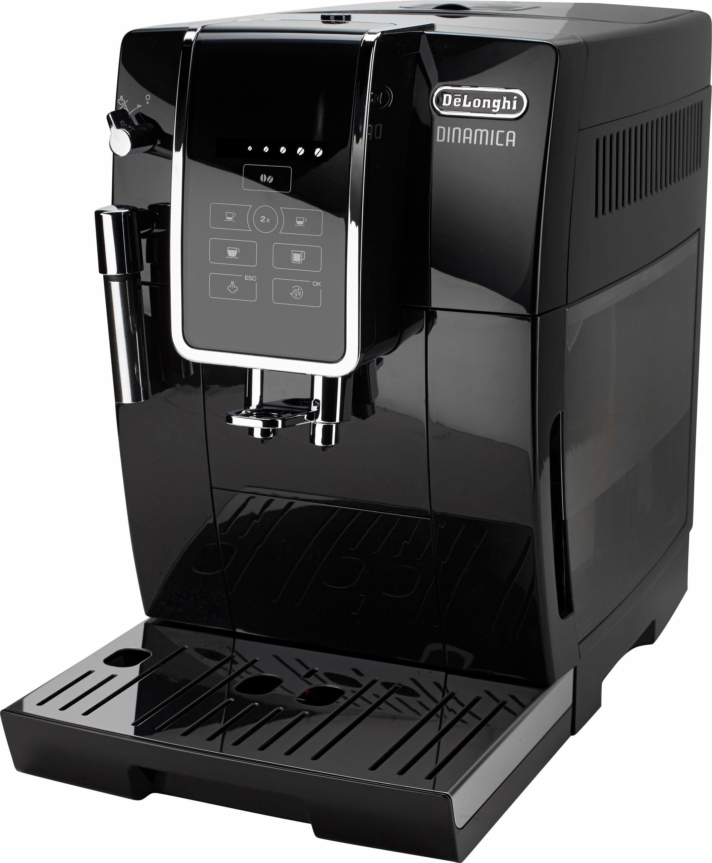 De'Longhi Volautomatisch koffiezetapparaat Dinamica ECAM 358.15.B, Sensor-bedieningspaneel met geïllumineerde snelkeuzetoetsen