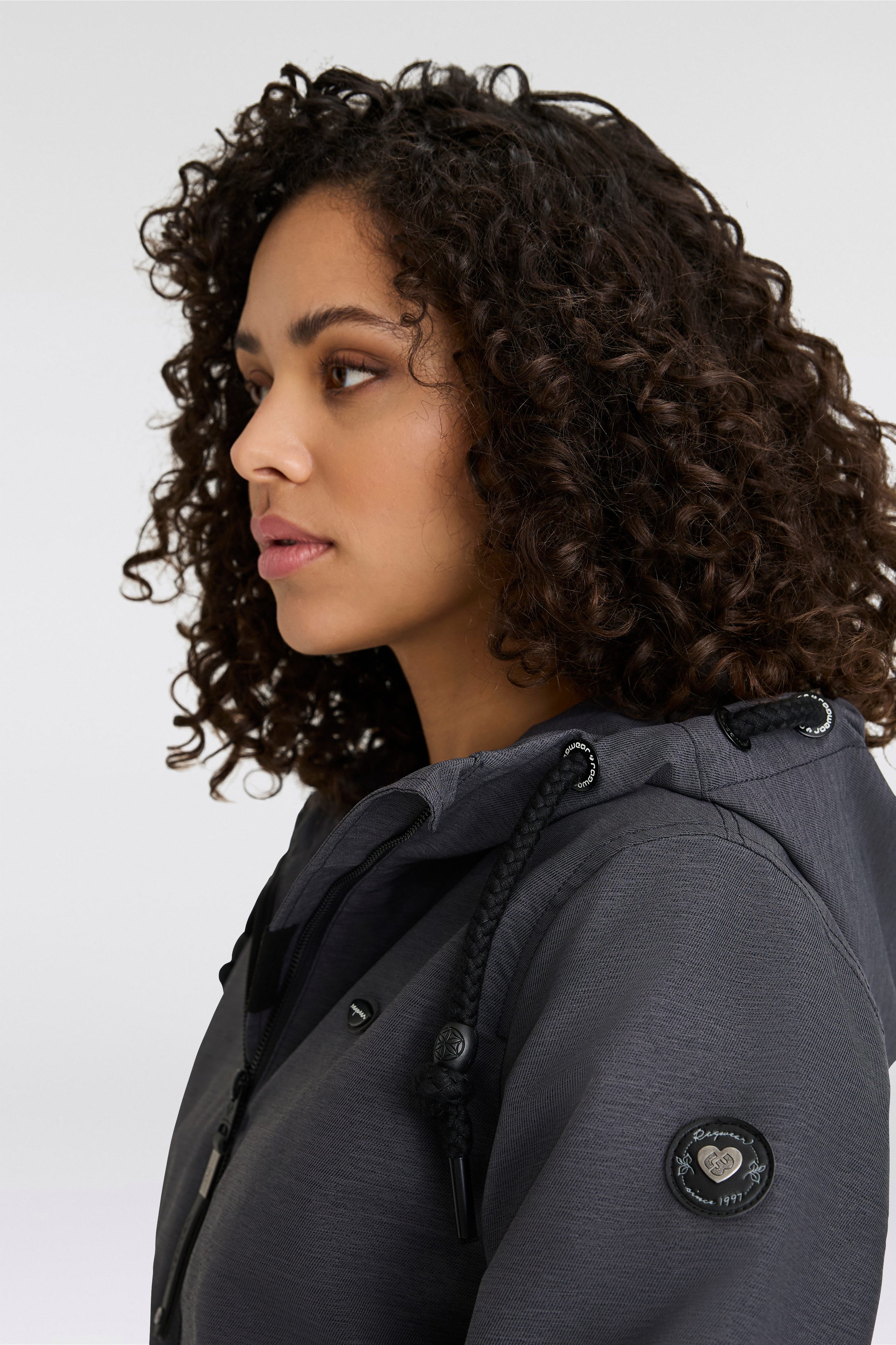 Ragwear Functioneel jack NUGGIE OMBRE O Tussenjas van waterafstotend materiaal