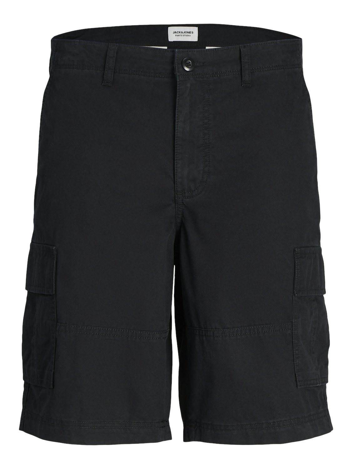 Jack & jones JUNIOR loose fit cargo short JPSTCOLE JJCAMPAIGN zwart Korte broek Jongens Katoen 140