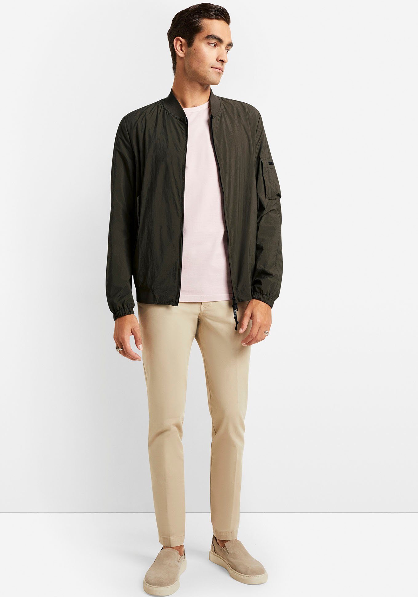 Cinque Blouson CIFIGHT_S Merklabel op de mouw