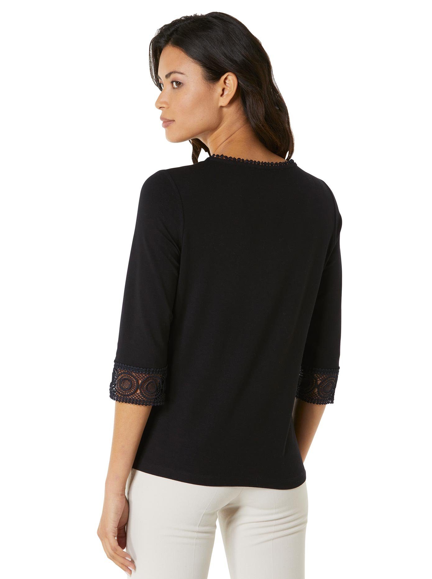 CREATION L PREMIUM Shirt met 3/4-mouwen Lyocell-shirt (1-delig)