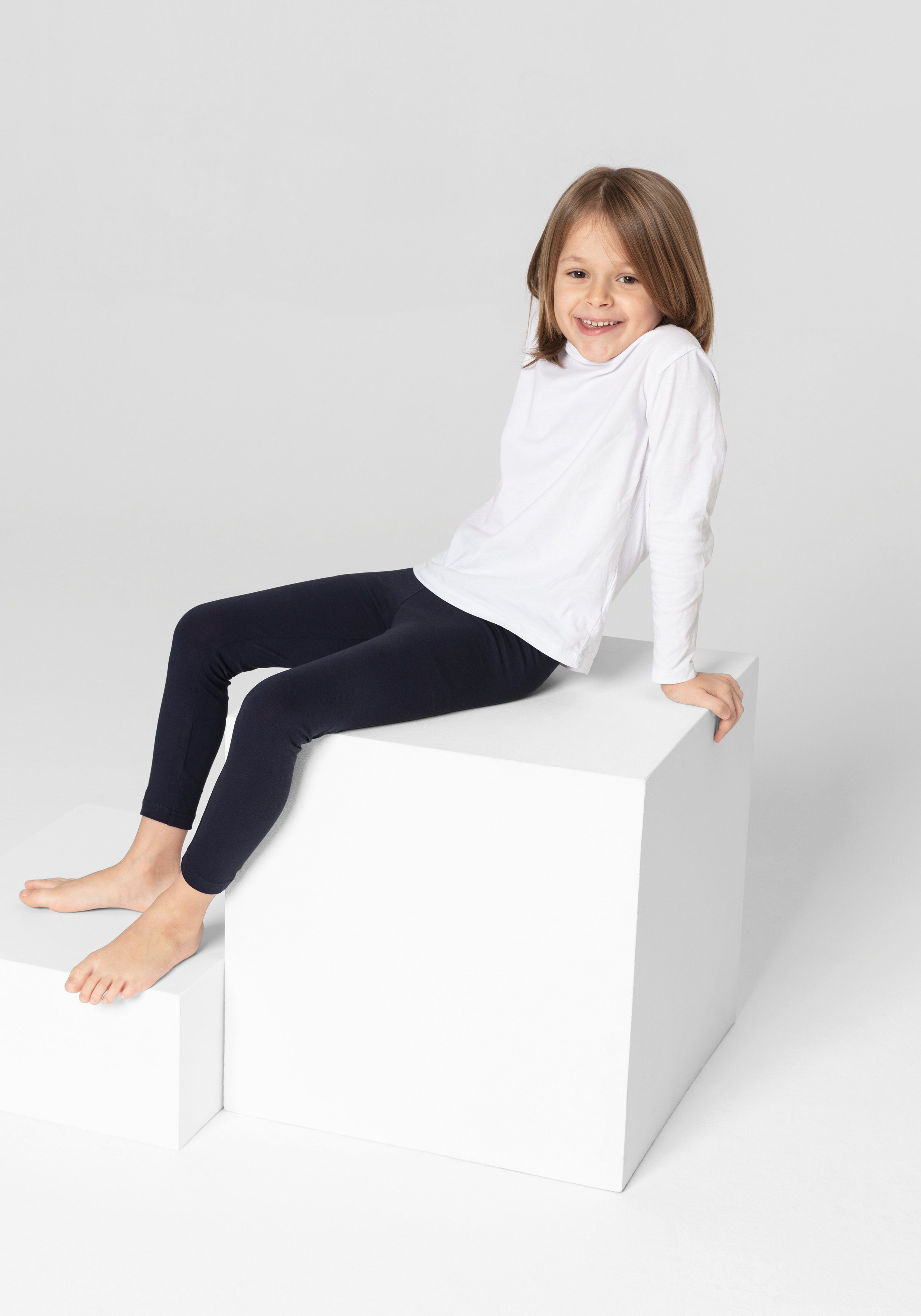 H.I.S Legging Basic in een set van 2 (set, 2-delig)