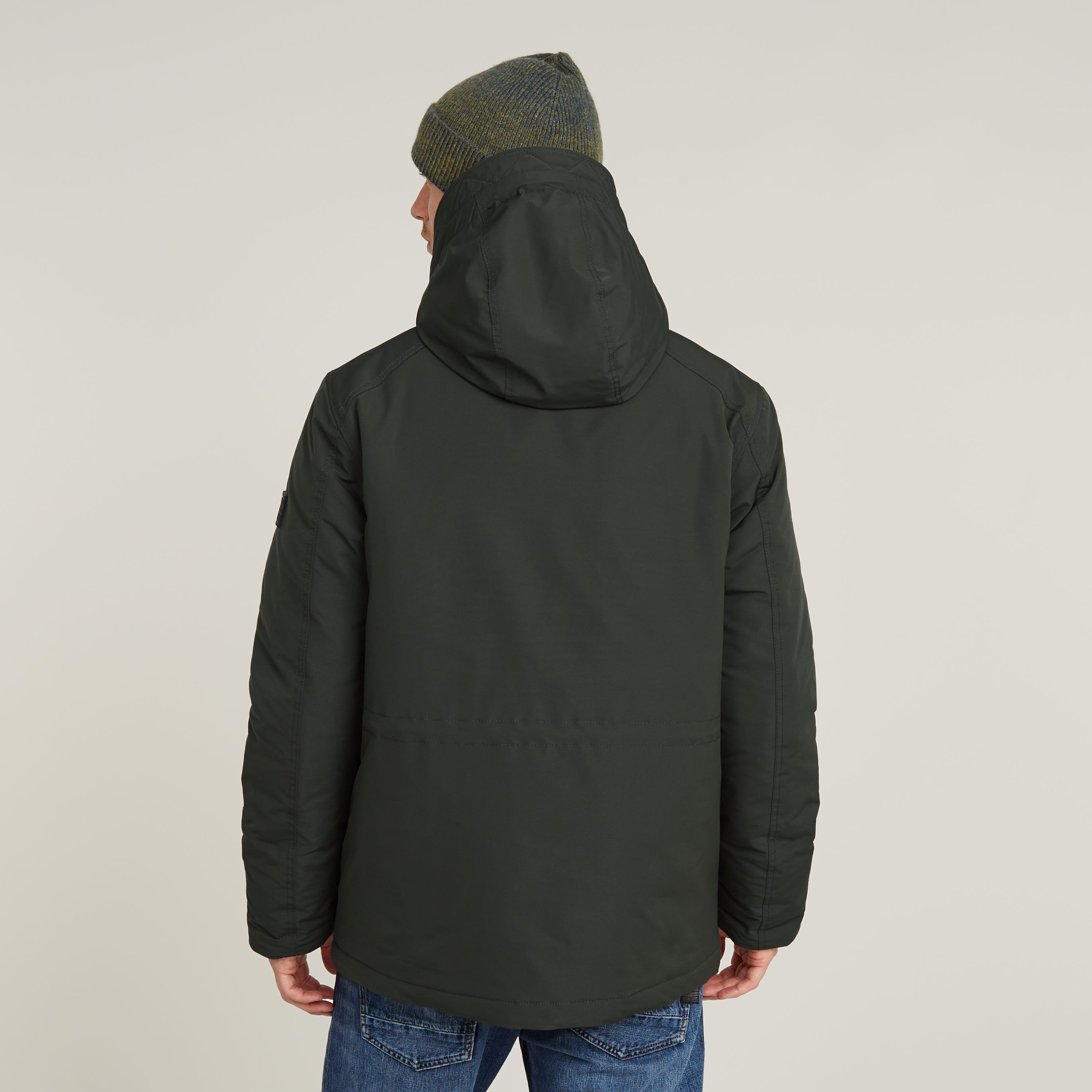 G-Star RAW Outdoorjack Vodan Padded Hdd Jkt met verstelbare taille