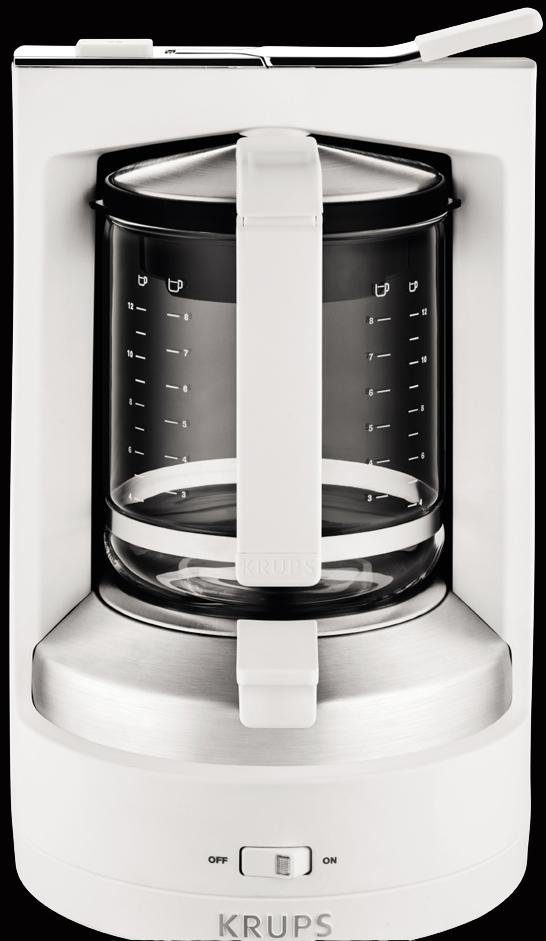 Krups Filterkoffieapparaat KM4682 T 8.2, 1 l, met drukbrouwsysteem