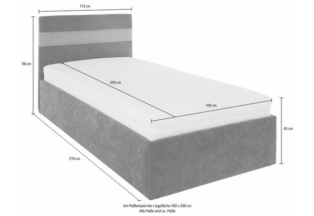 WESTFALIA POLSTERBETTEN bed WESTFALIA POLSTERBETTEN bed