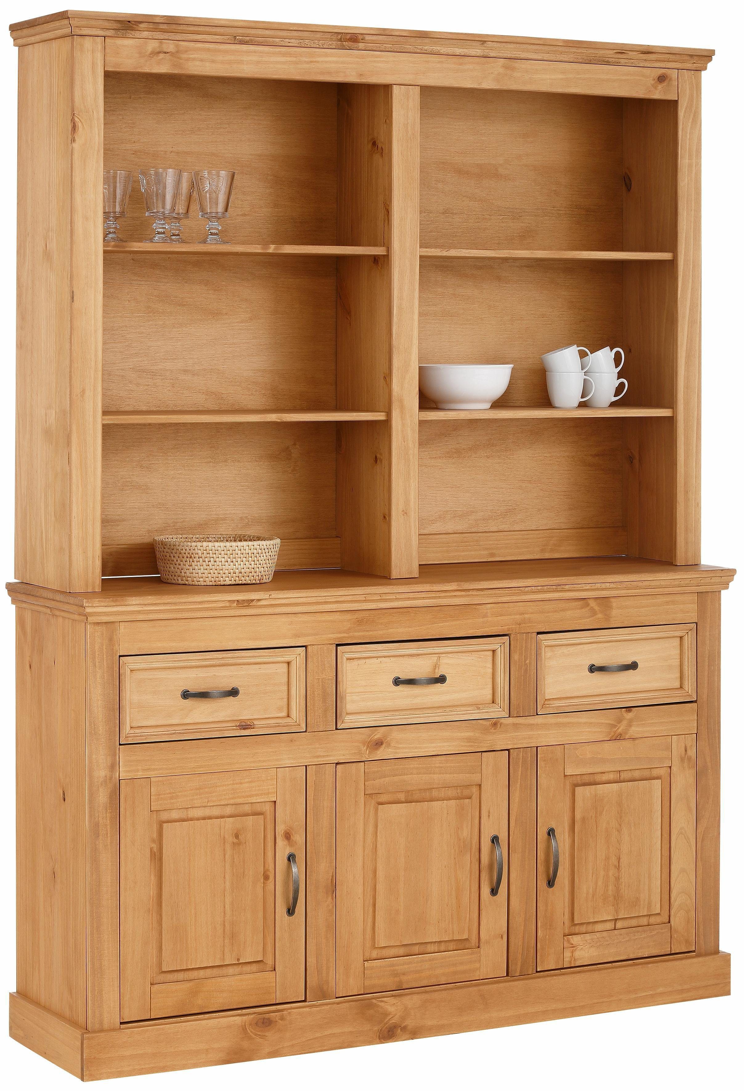 Home affaire Buffetkast Selma Breedte 145 cm buffetkasten beige