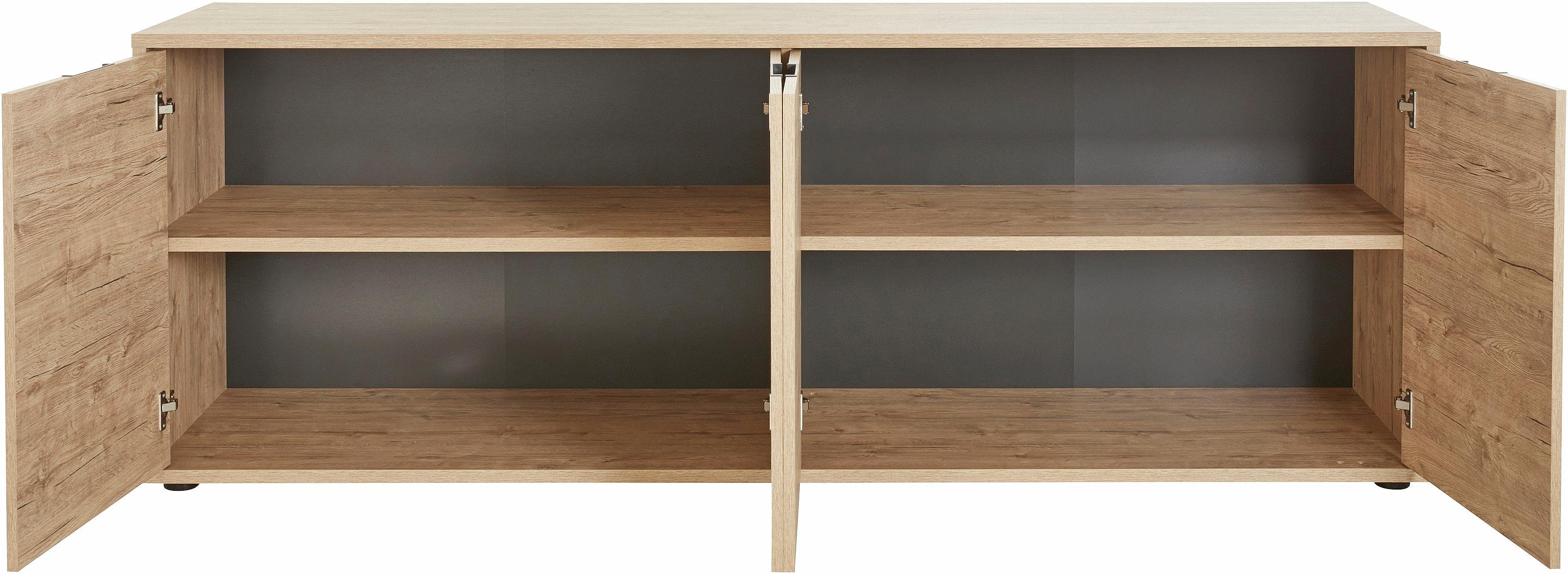 INOSIGN Dressoir Palma Breedte 206 cm