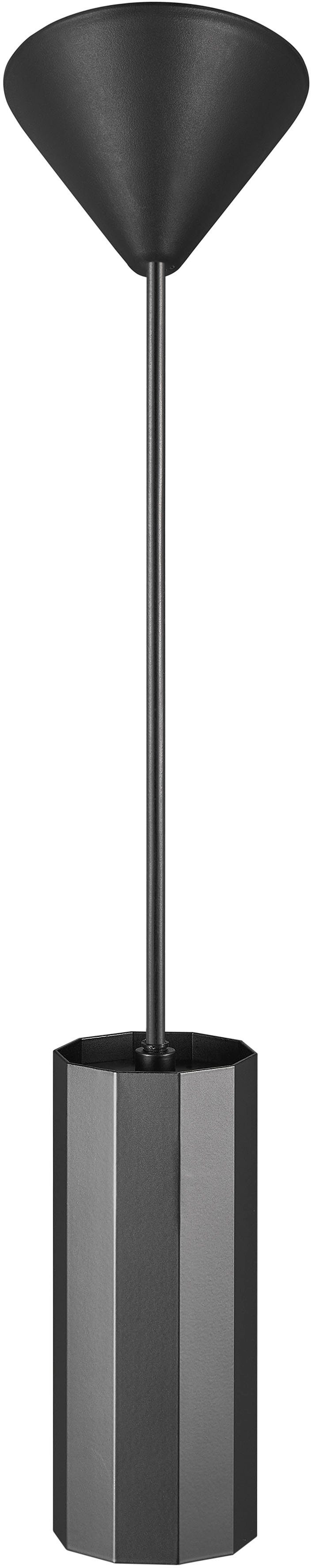 Nordlux Hanglamp Alanis Minimalistisch ontwerp, 10-zijdig profiel, matte messing-look (1 stuk)