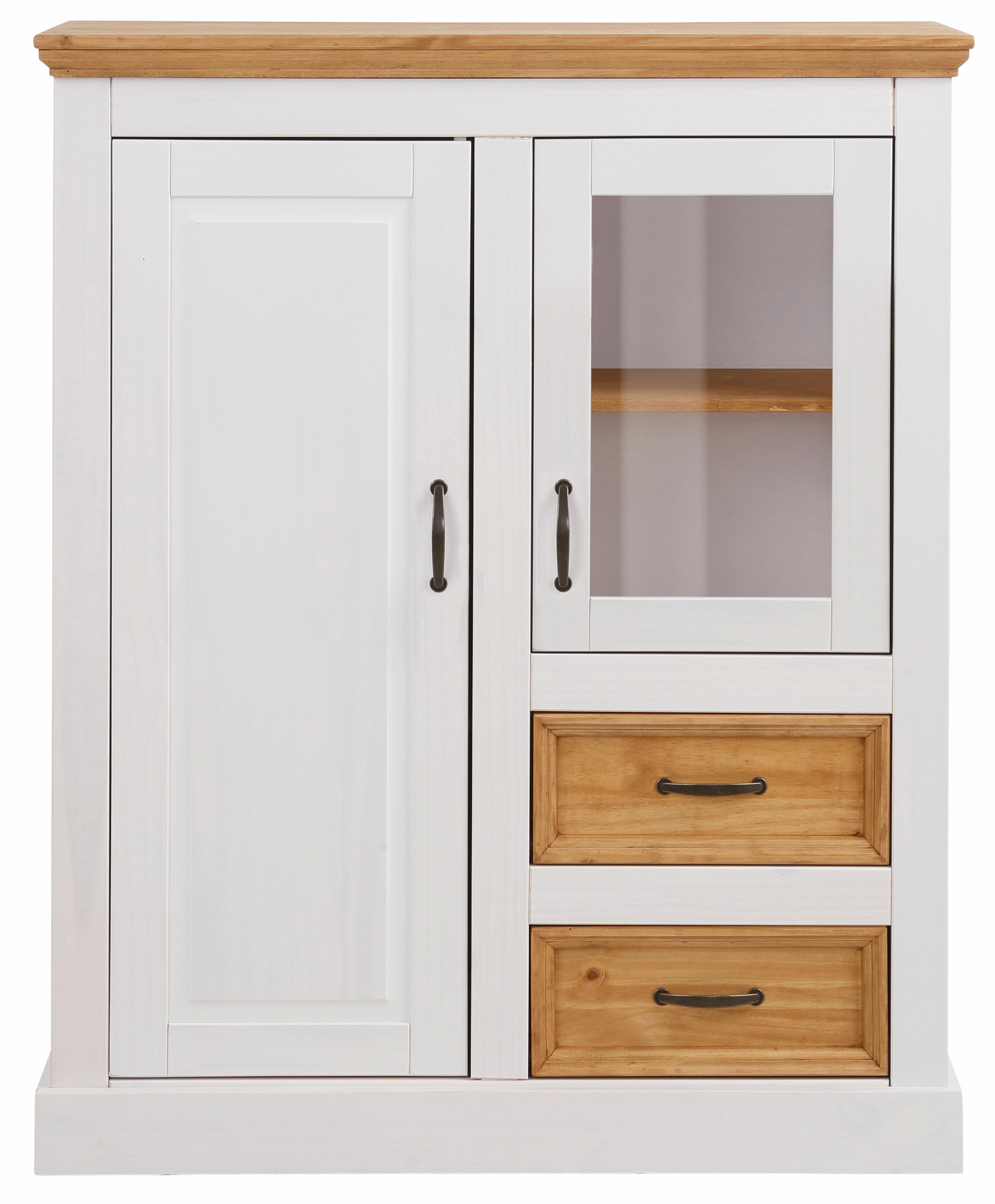 Home affaire Highboard Selma Vitrine, breedte 100 cm