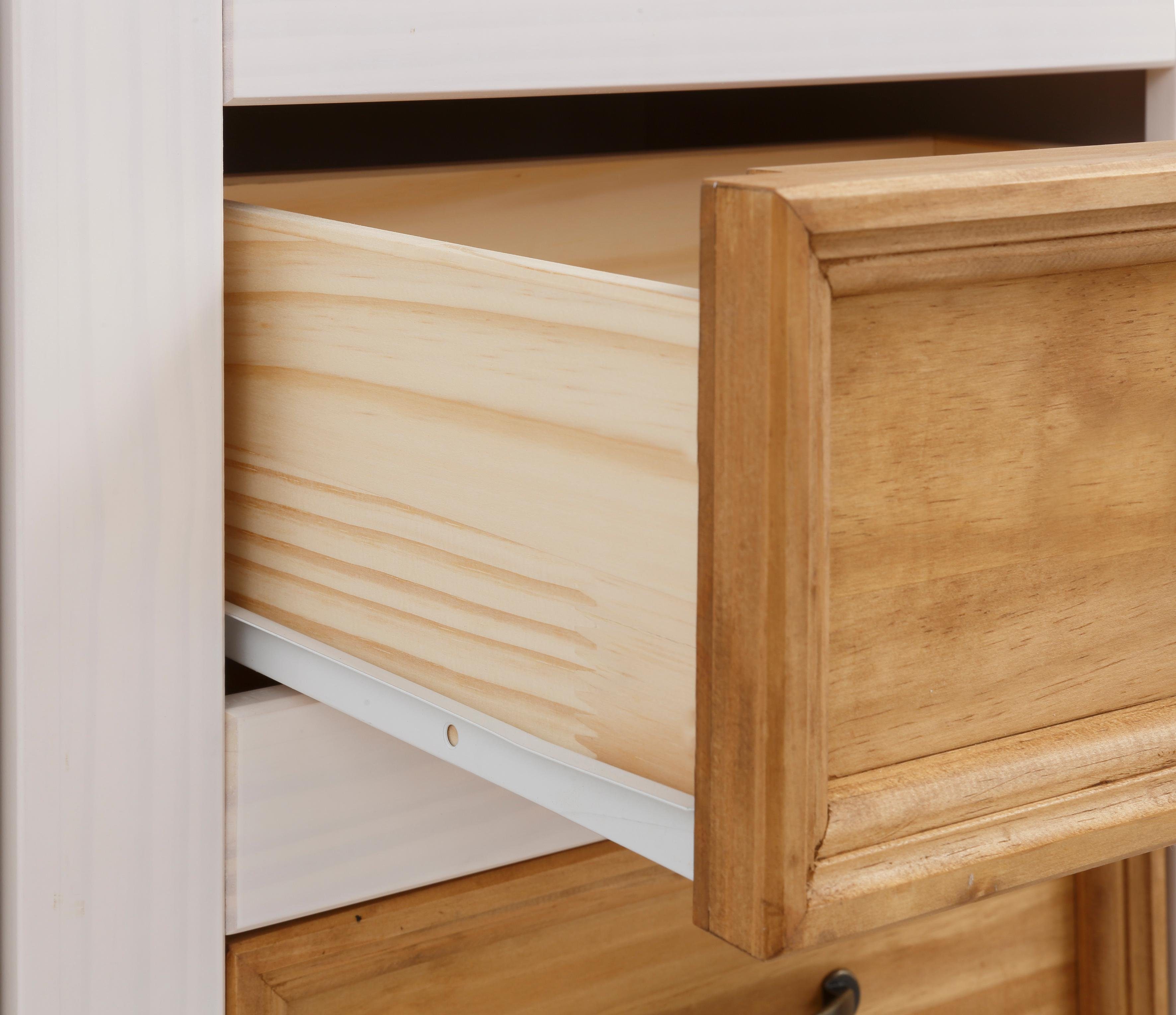 Home affaire Highboard Selma Vitrine, breedte 100 cm